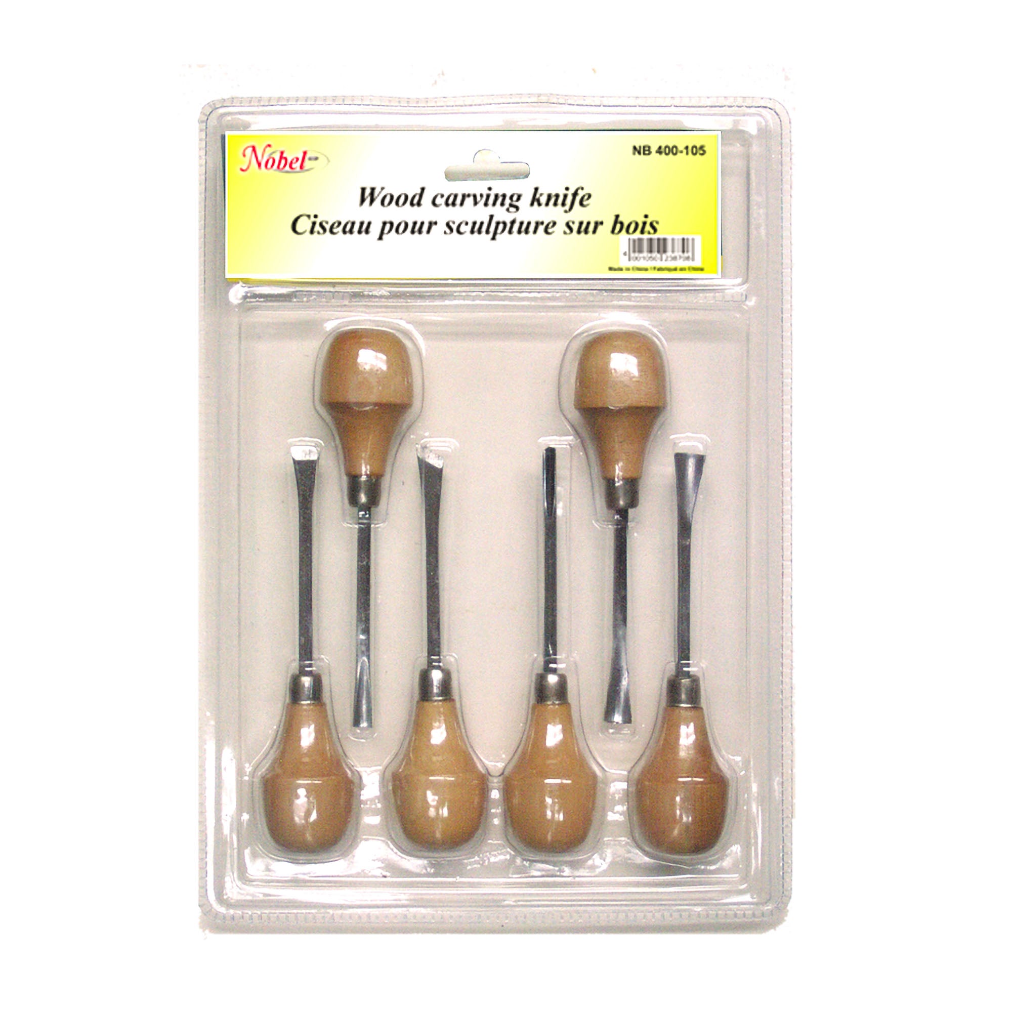 6-Pack Premium Short Handle Wood Carving Knives