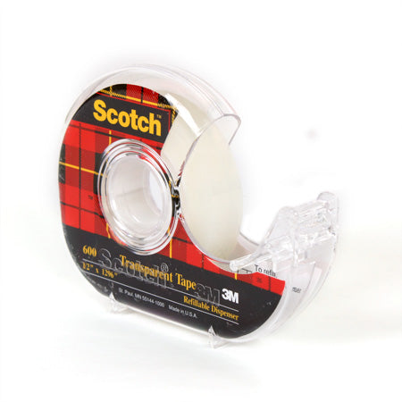 3M Scotch Transparent Tape Dispenser - Your Ultimate Taping Solution!