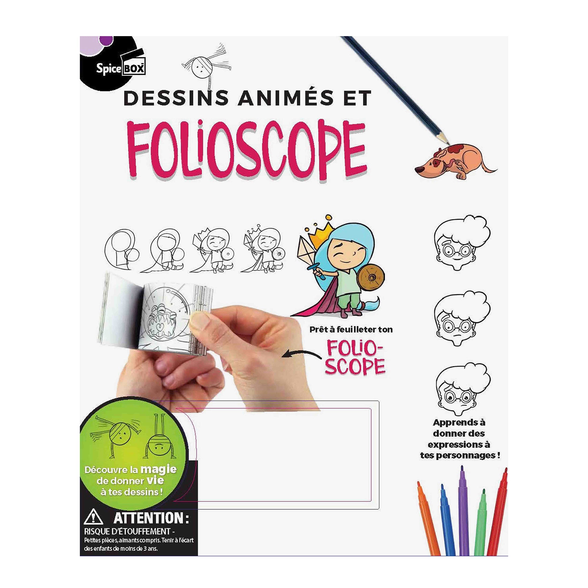 French Edition: Animated Drawings and Flip - Book Kit