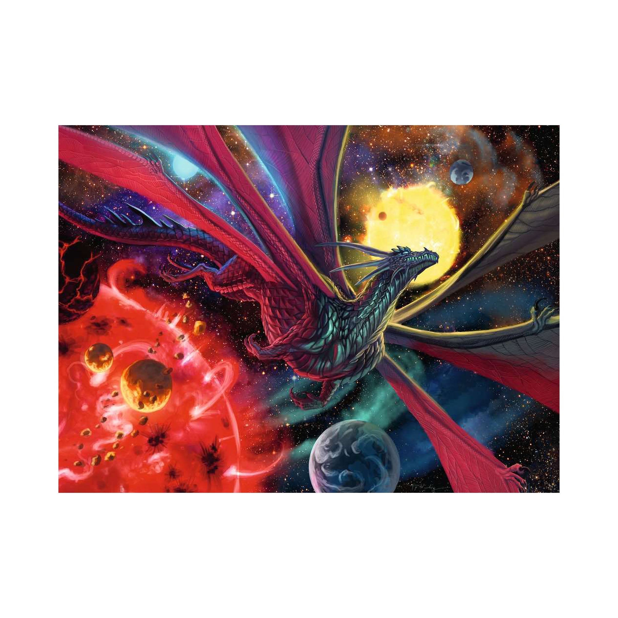 300-Piece XXL Star Dragon Puzzle - The Ultimate Relaxation