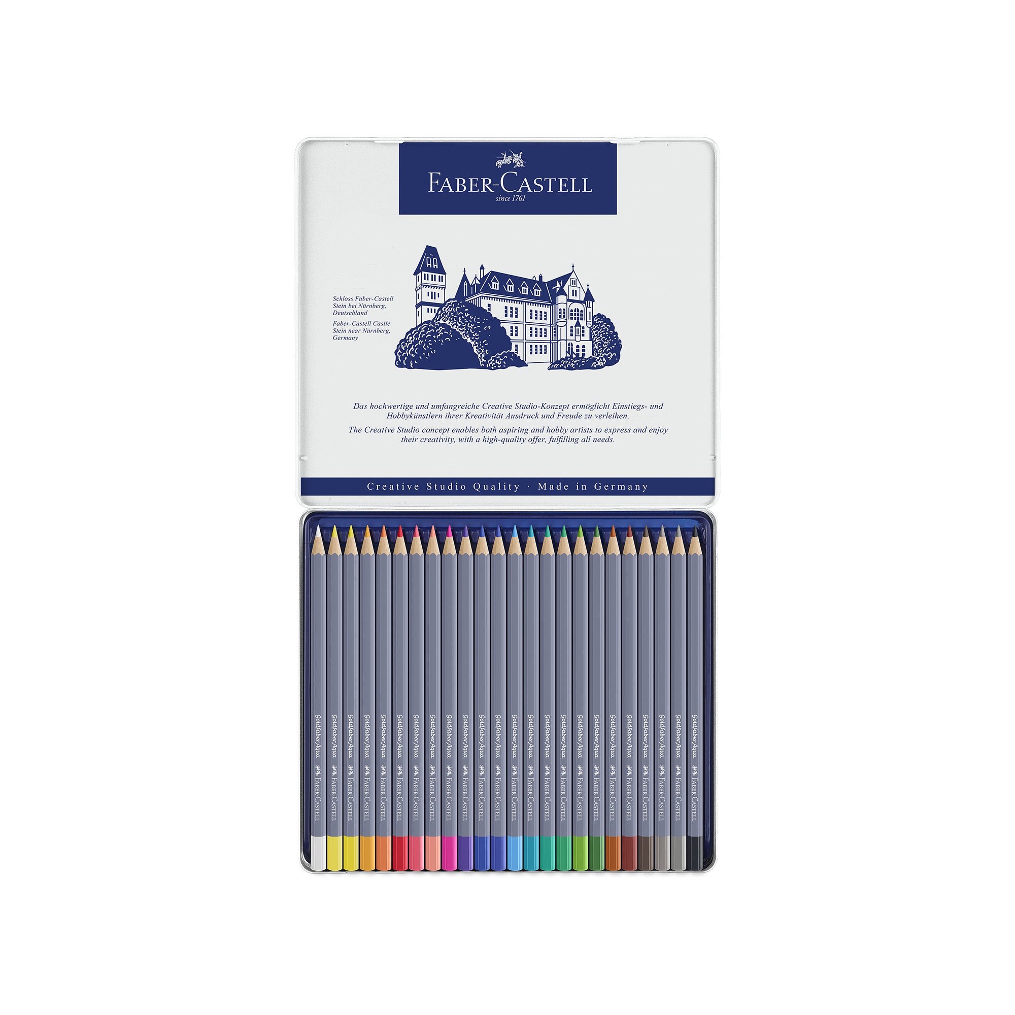 24-Piece Goldfaber Aqua Watercolour Pencils - Unleash Your Creativity!