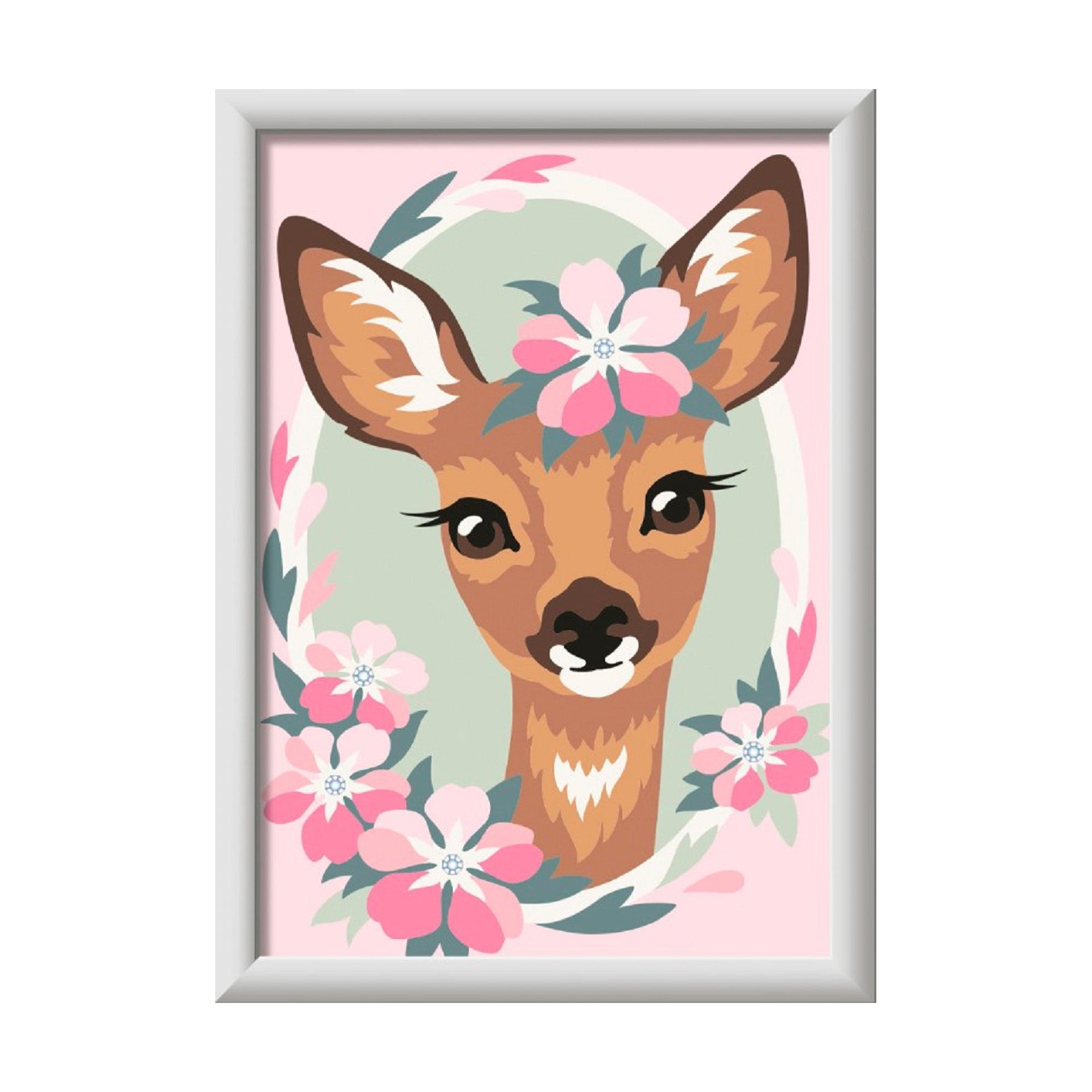 CreArt Kids' Enchanting Deer Paint by Number Kit