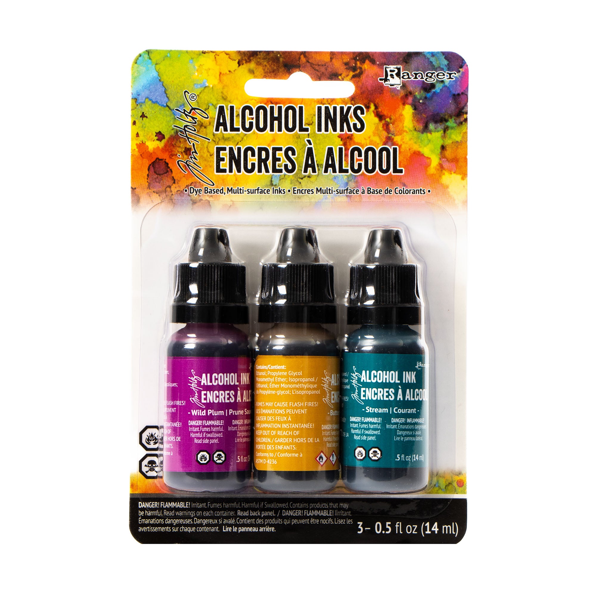Nature Walk 3-Pack Alcohol Inks - Unleash Your Creativity!