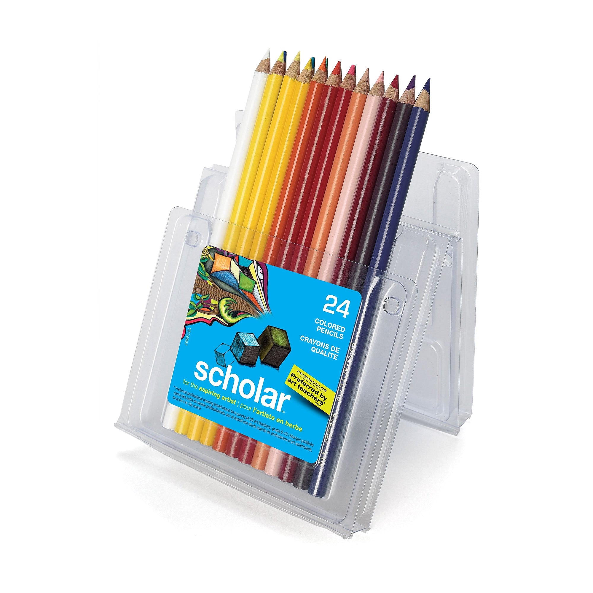 24-Pack Prismacolor Scholar Coloured Pencils - Unleash Your Creativity!