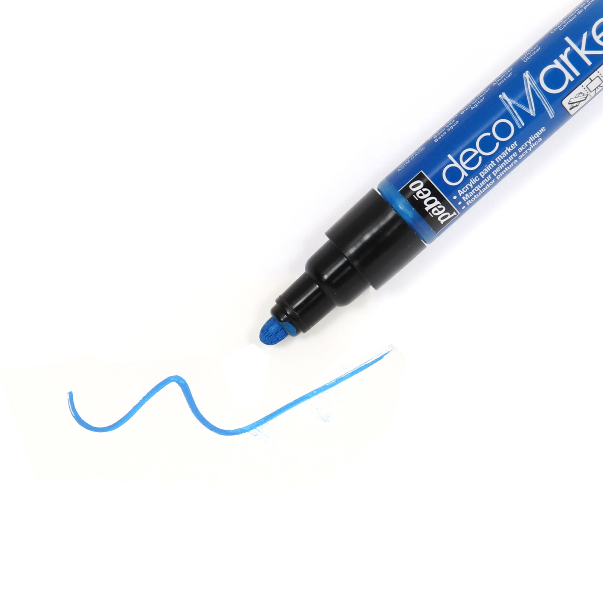 Gorgeous Acrylic Paint decoMarker: 4 mm Precious Gold - Add a Touch of Luxury!