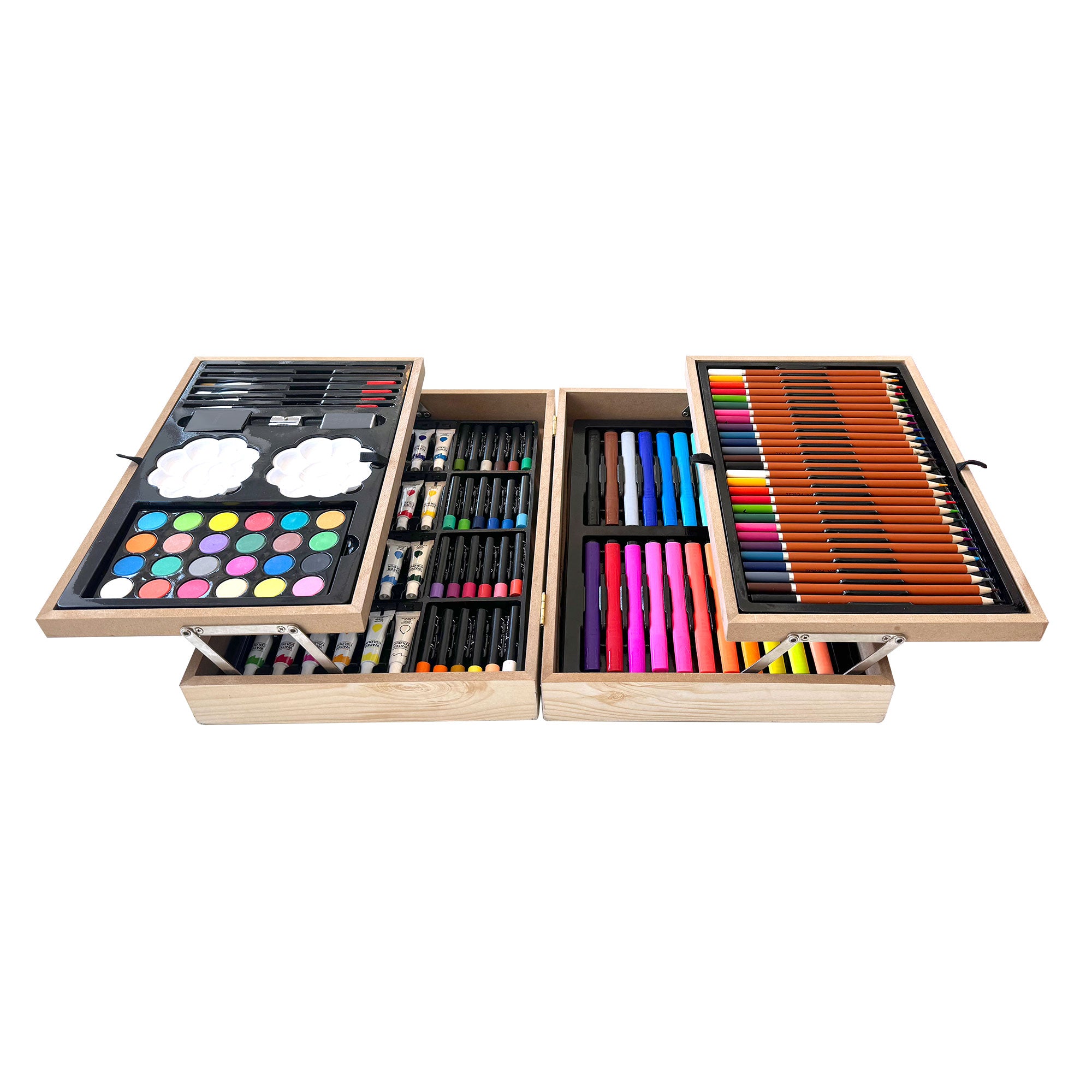 Artistic Adventure Wooden Case - 135 Piece Set