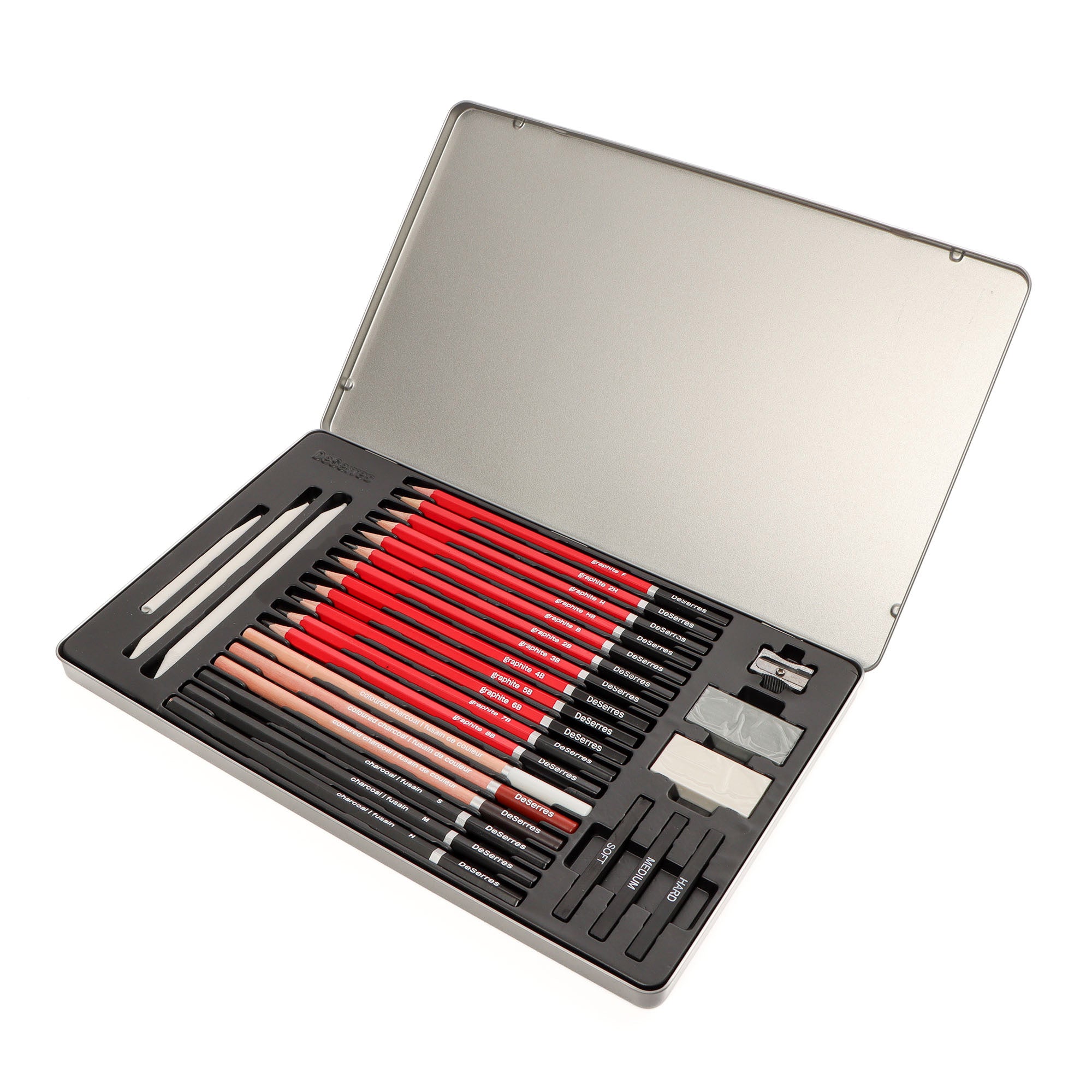 Amazing 27-Piece Sketching Tin Box