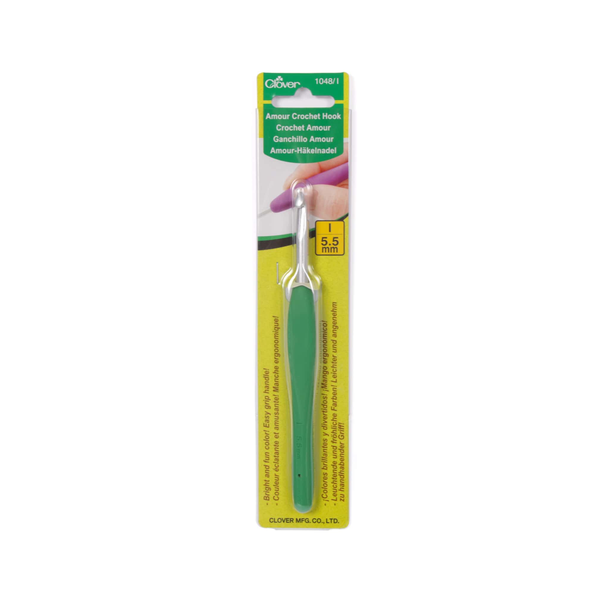 Clover Amour 5.5 mm Crochet Hook - Your Ideal Crocheting Companion