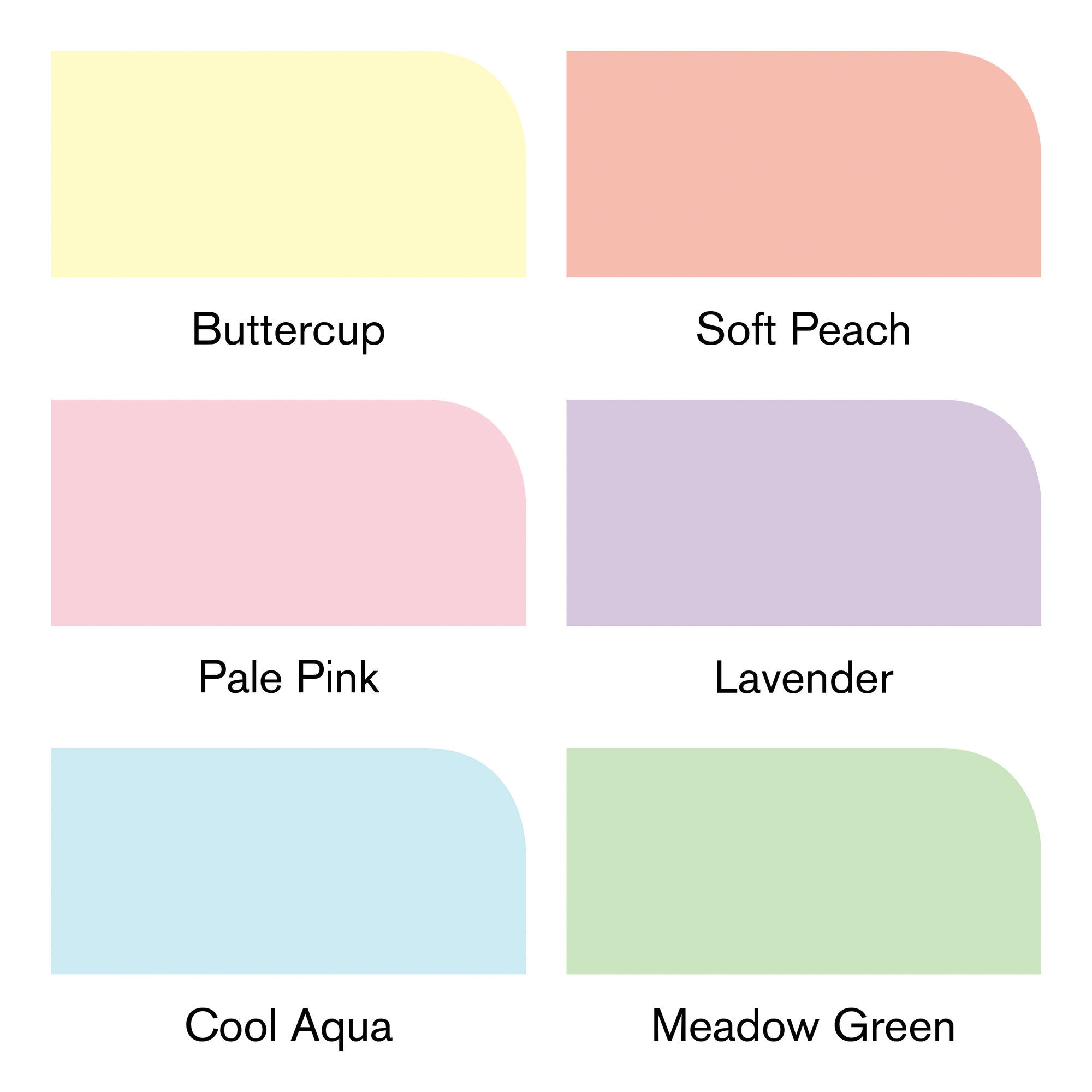 Enchanting 6-Piece Double-Tip Promarker Marker Set in Pastel Tones