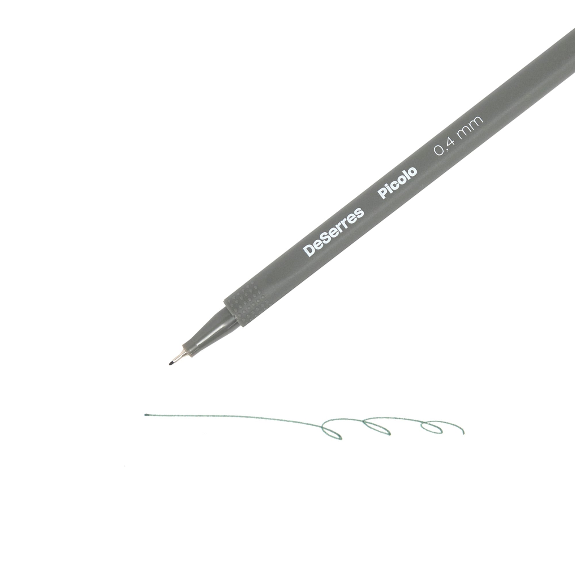24-Pack Picolo Fineliners Set - 0.4 mm, Assorted Vibrant Colors