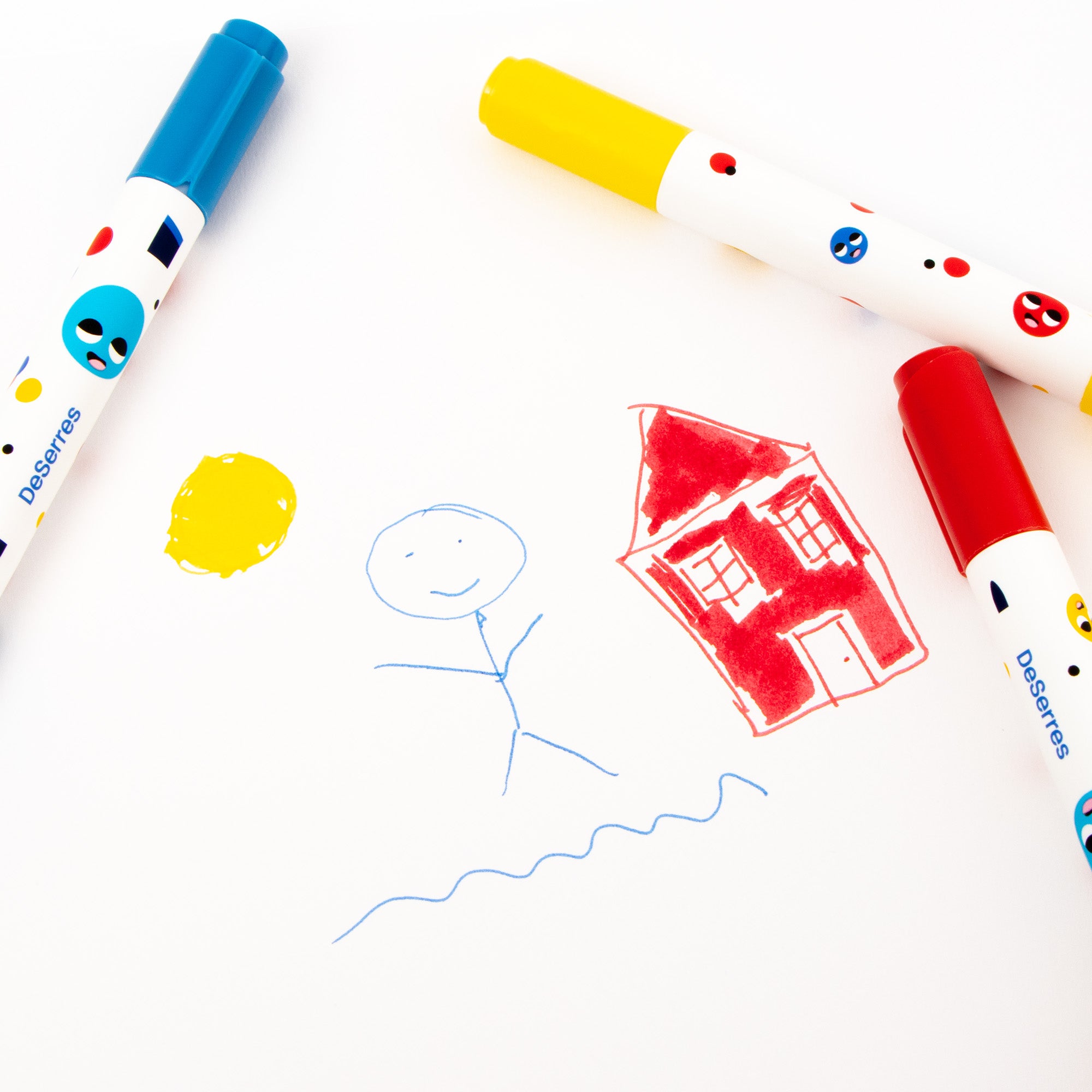 Amazing 18-Pack Duo Bambino Markers for Little Artists