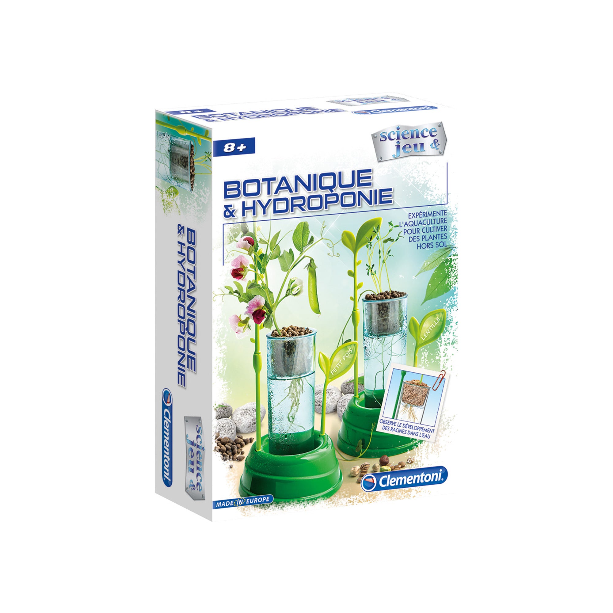 Botany & Hydroponics Science Kit - French Edition: Unleash Your Child's Green Thumb!