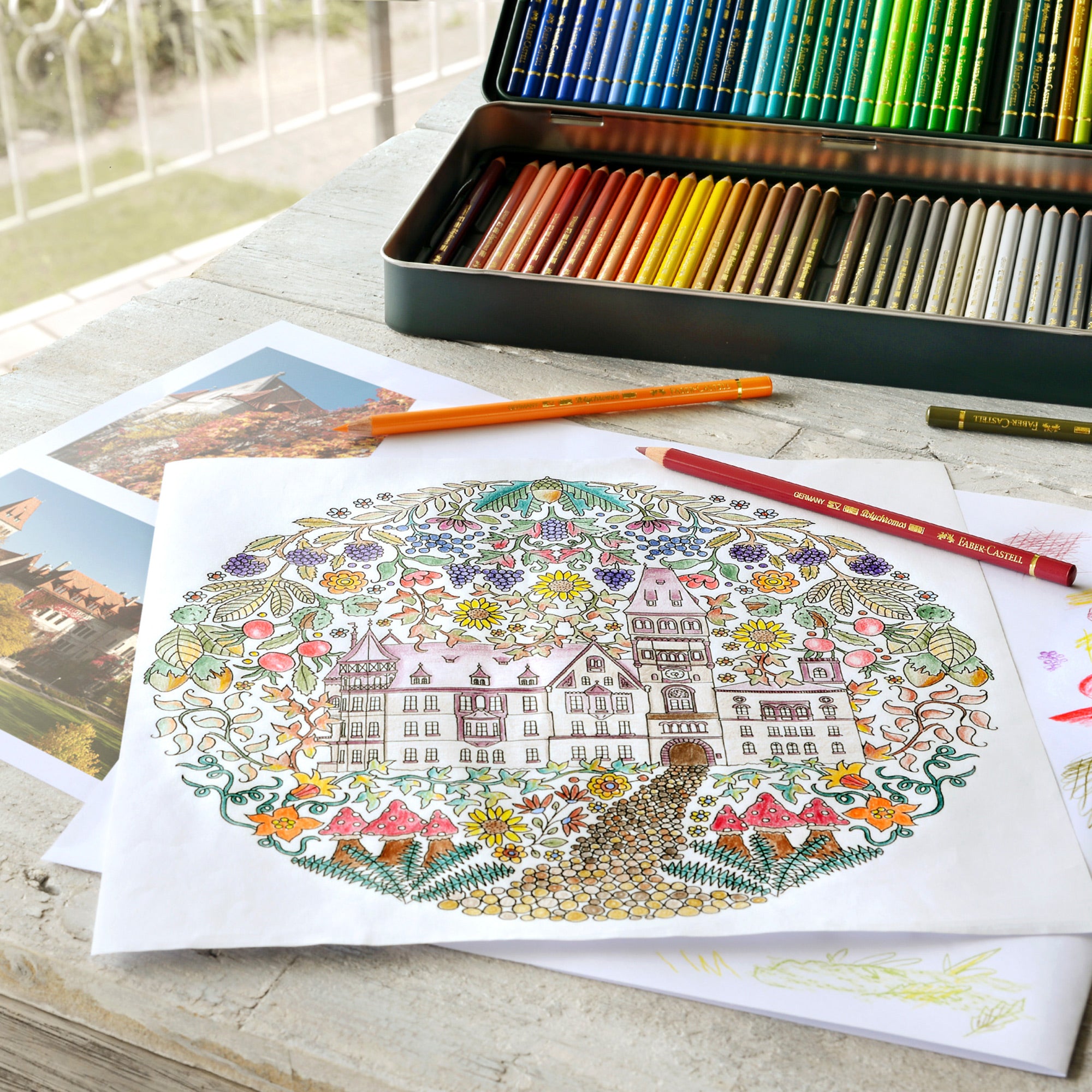 Must-Have 24-Pack Faber-Castell Polychromos Coloured Pencils