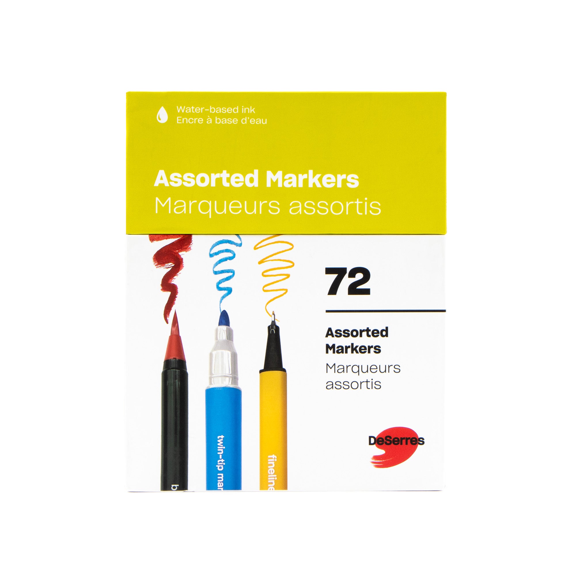 Stunning 72-Piece Marker Set in Assorted Colors