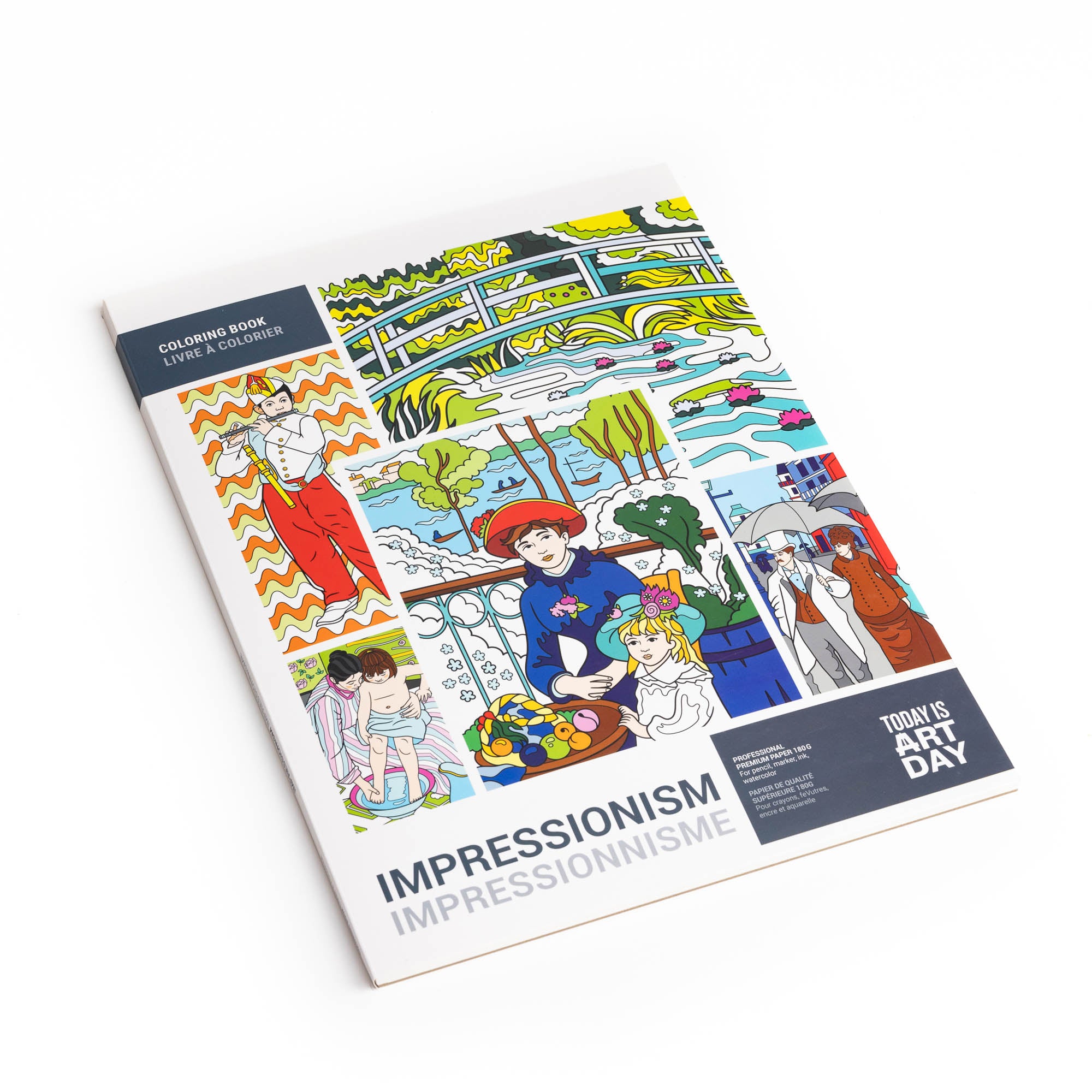Unleash Your Artistry: Impressionism Colouring Book