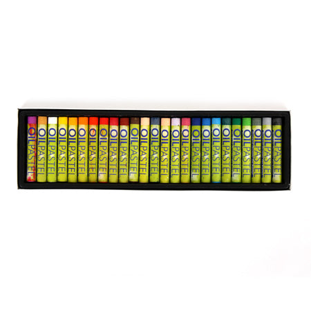 25-Piece Mini Oil Pastels Set for Artists