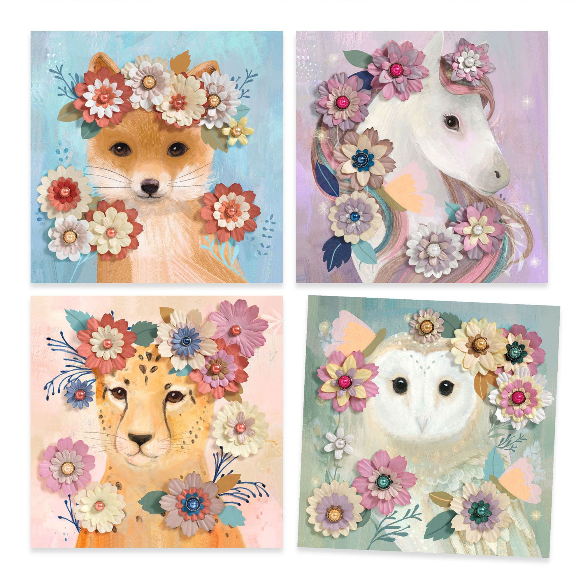 Enchanting 3D Flower Crown Picture Kit