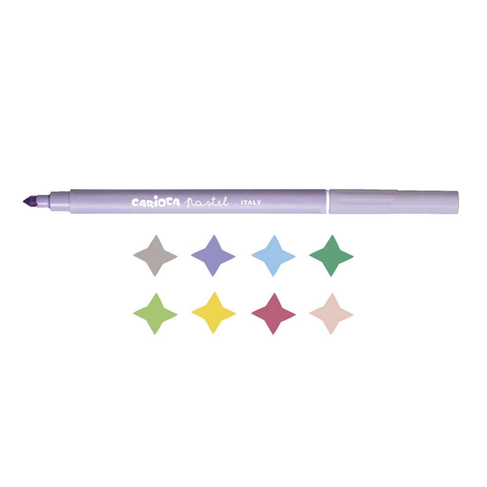 Fantastic 8-Pack Pastel Markers for Little Artists