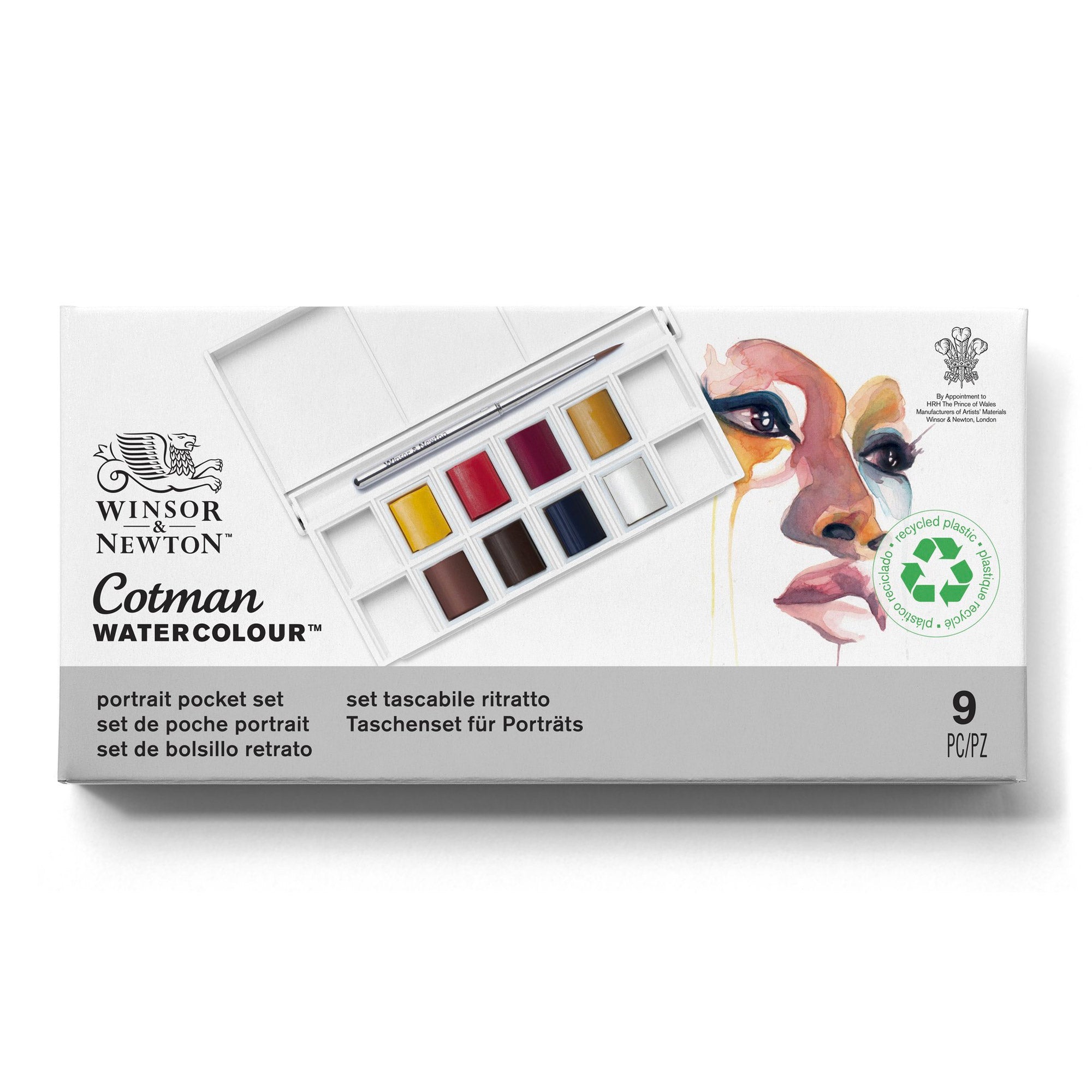 Cotman Portrait Watercolour Pocket Set - Your Travel Painting Essential