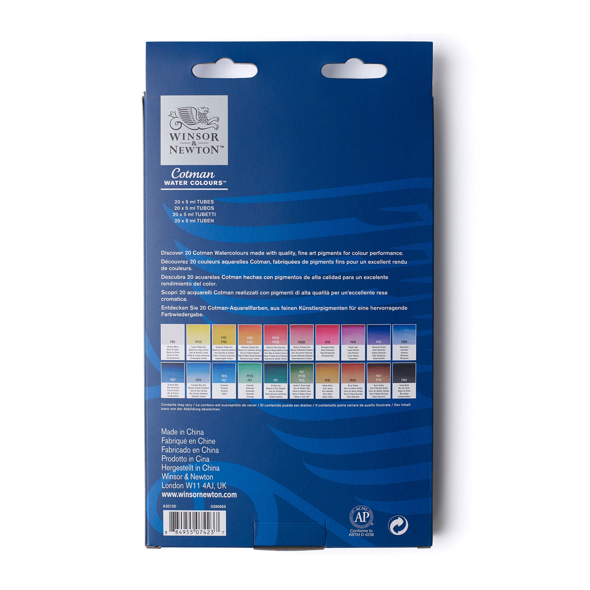 Cotman 20-Piece Watercolour Kit - Unleash Your Creativity!