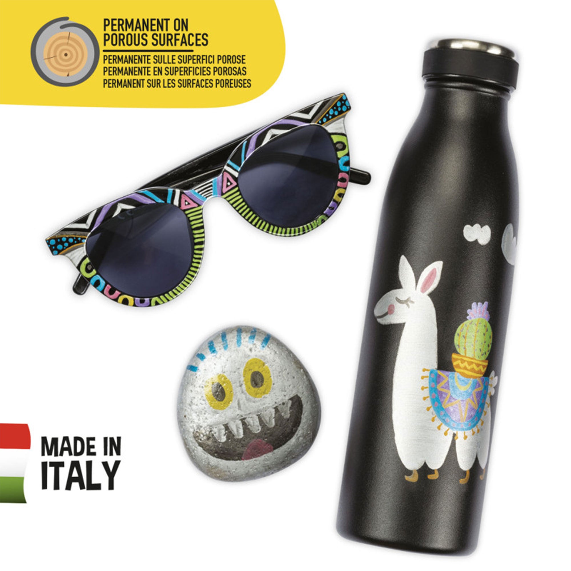 8-Pack Carioca Metallic Fine Tip Markers - Unleash Your Creativity!