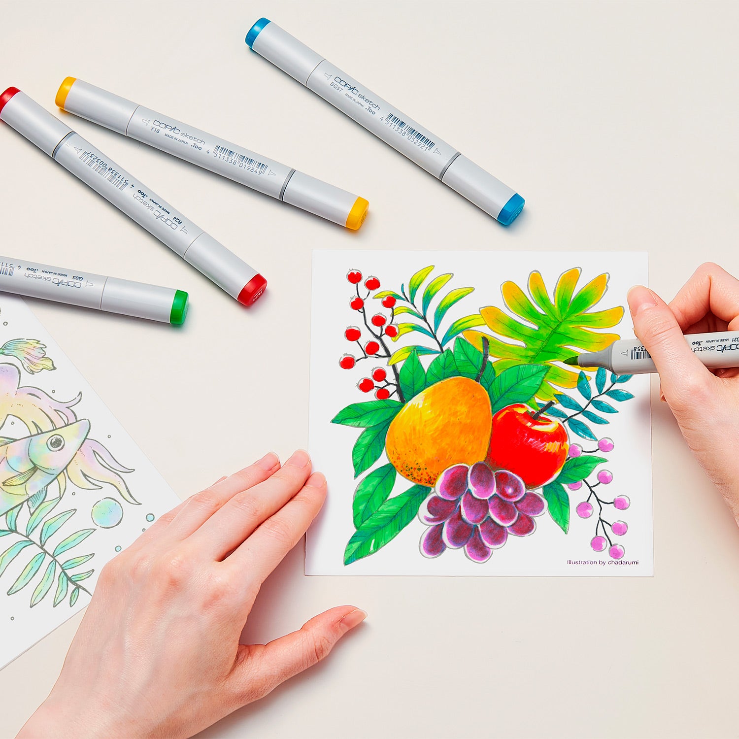 Amazing 72-Piece Copic Sketch Marker Set - Unleash Your Creativity!