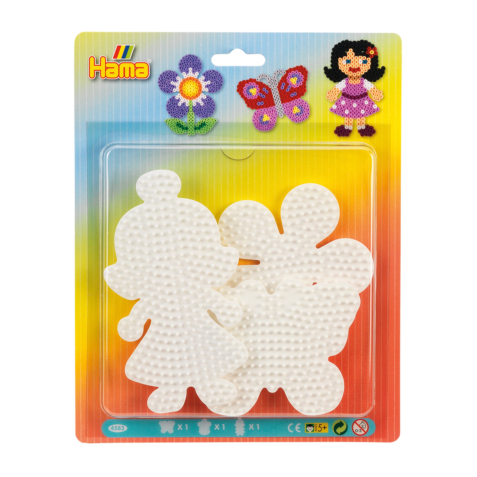 Magical 3-Piece Hama Bead Blister Kit for Creative Fun
