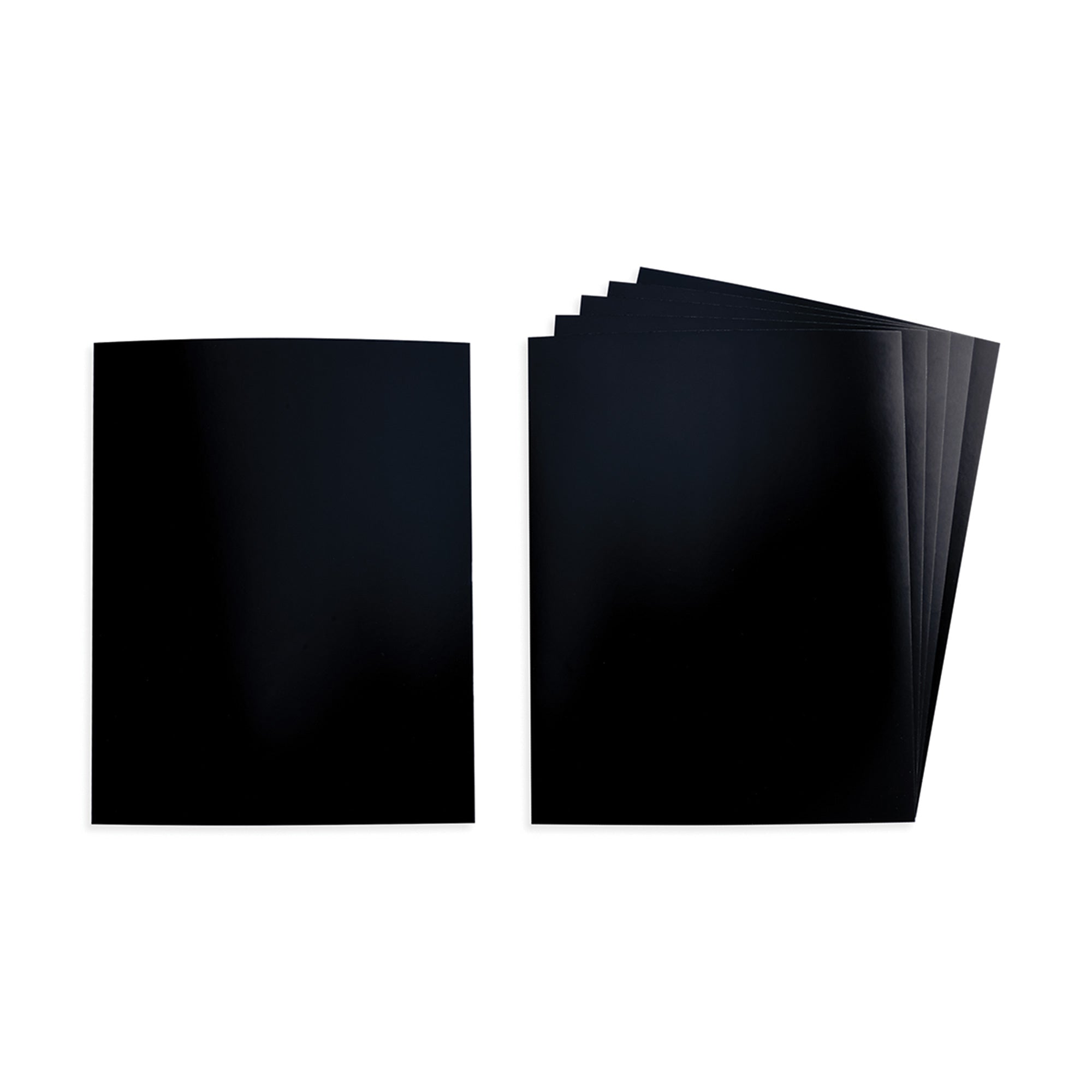 6-Pack Engraving Art Boards - Stunning Black/White
