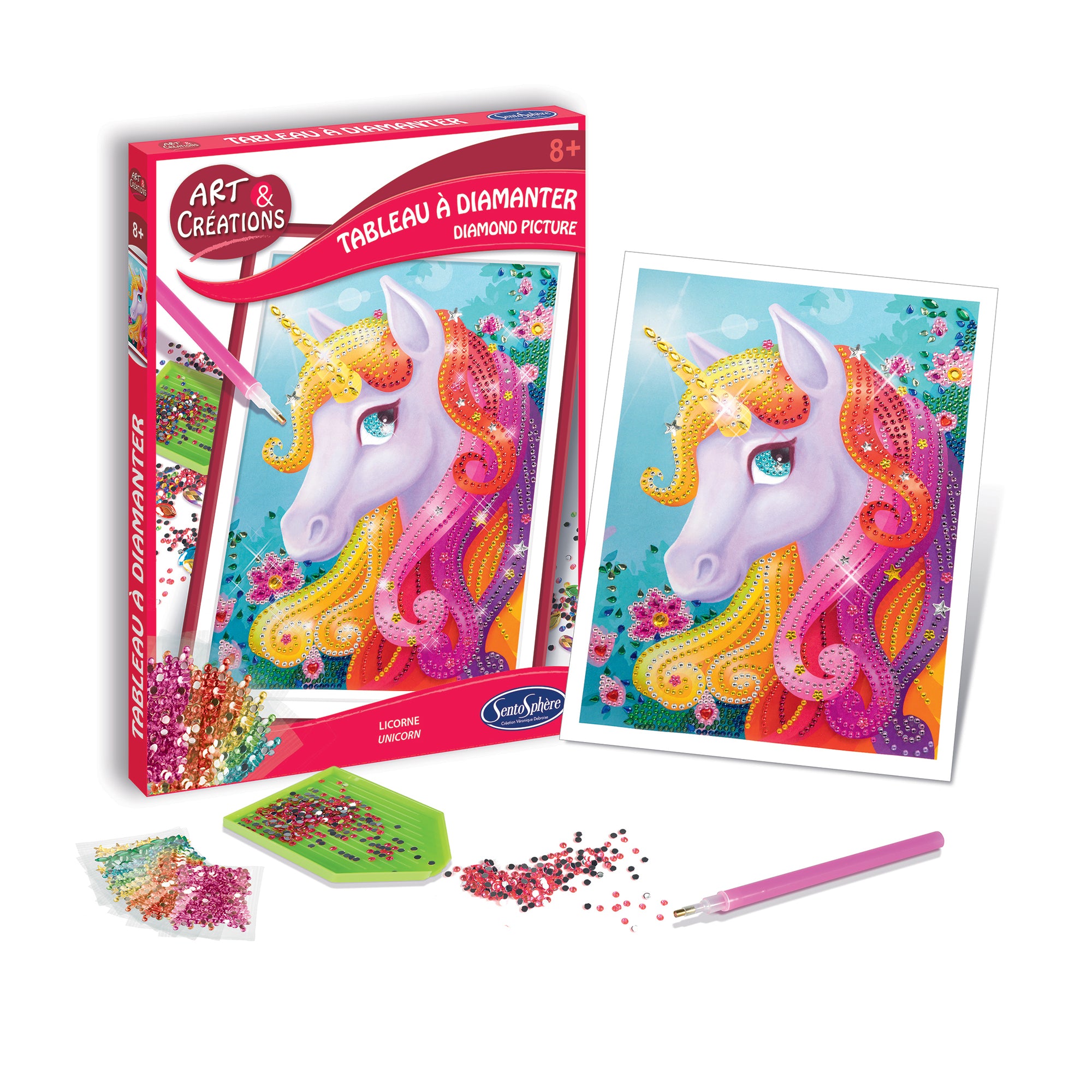 Magical Unicorn Diamond Canvas Creative Kit