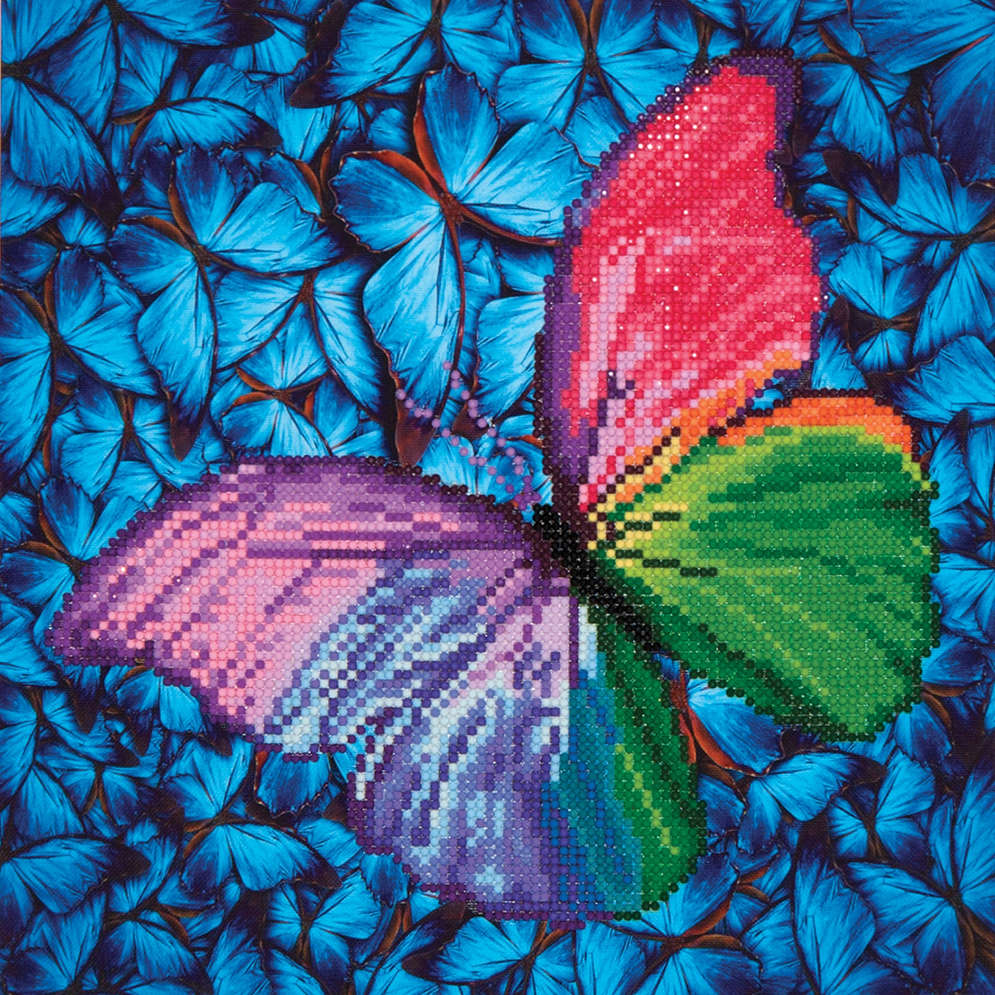 Diamond Dotz Kit - Enchanting Pink Flutter