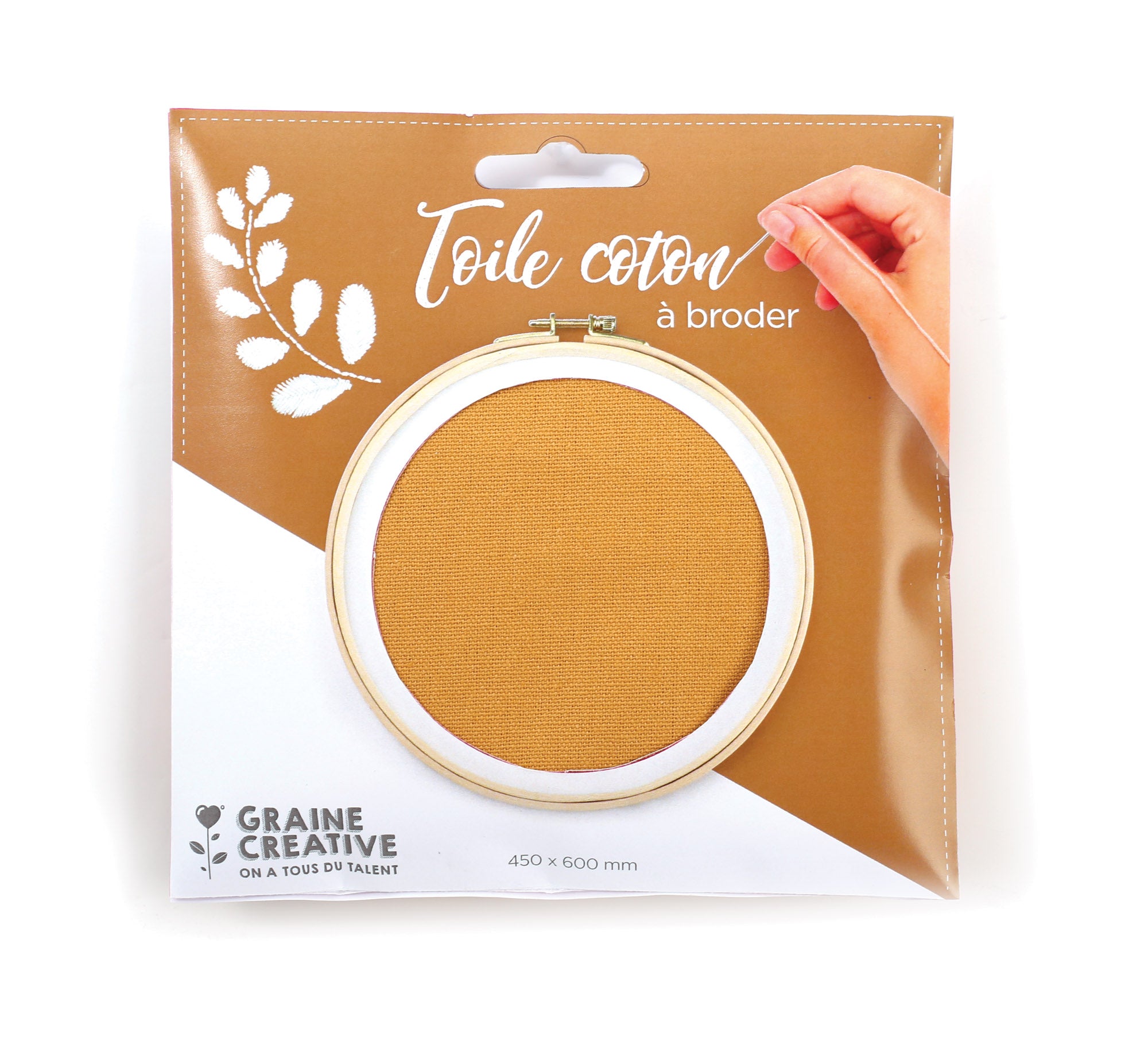 Gorgeous Dark Blue Cotton Embroidery Canvas - 45 x 60 cm! Grab Yours Now!
