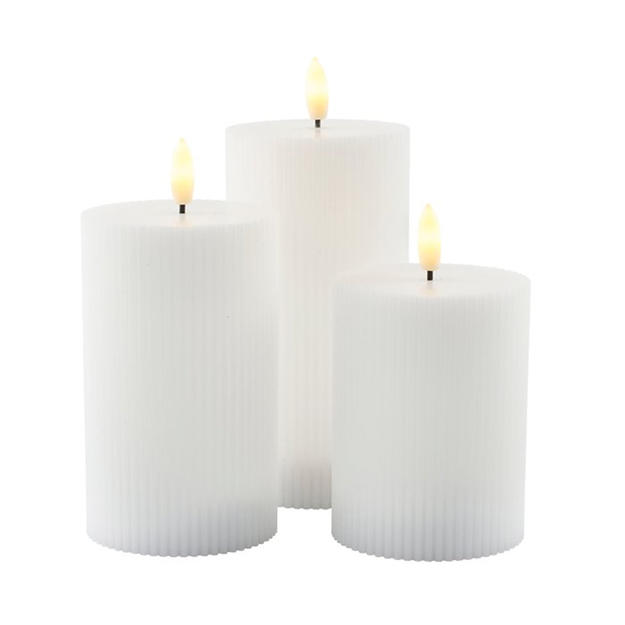 Smilla 3-Piece LED Candle Luxury Set