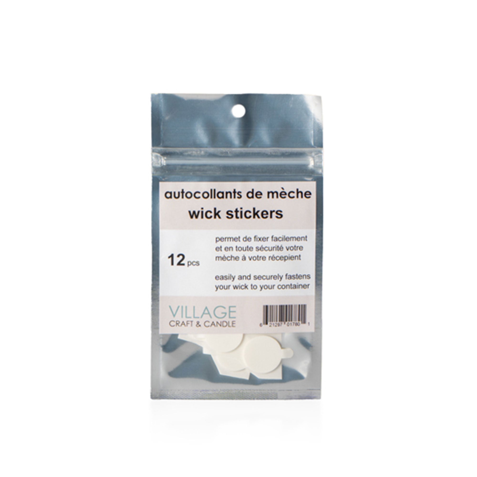 12-Pack Wick Stickers - Unleash Your Candle-Making Creativity!