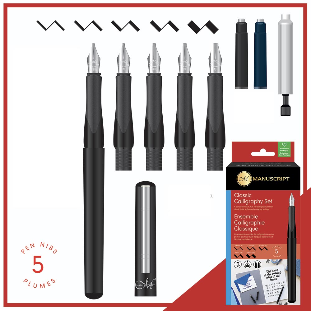 Ultimate Classic Calligraphy Kit - 5 Pieces