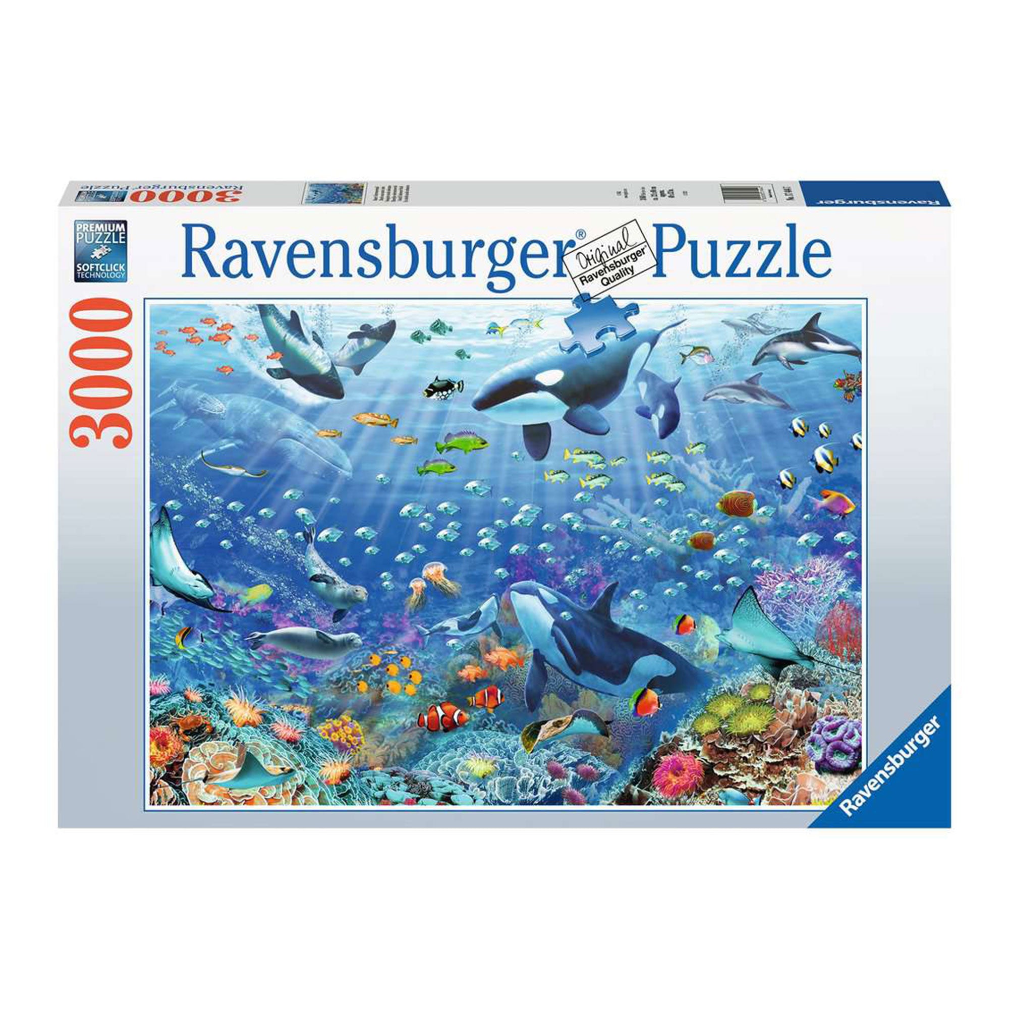 Dive into the Underwater World with Our 3,000-Piece Puzzle!