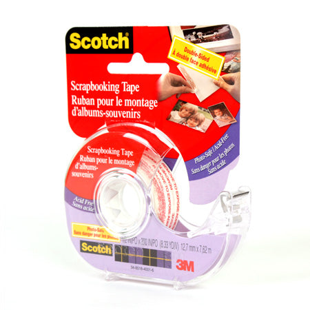 3M Acid-Free Double-Sided Tape: Ideal for Photos!