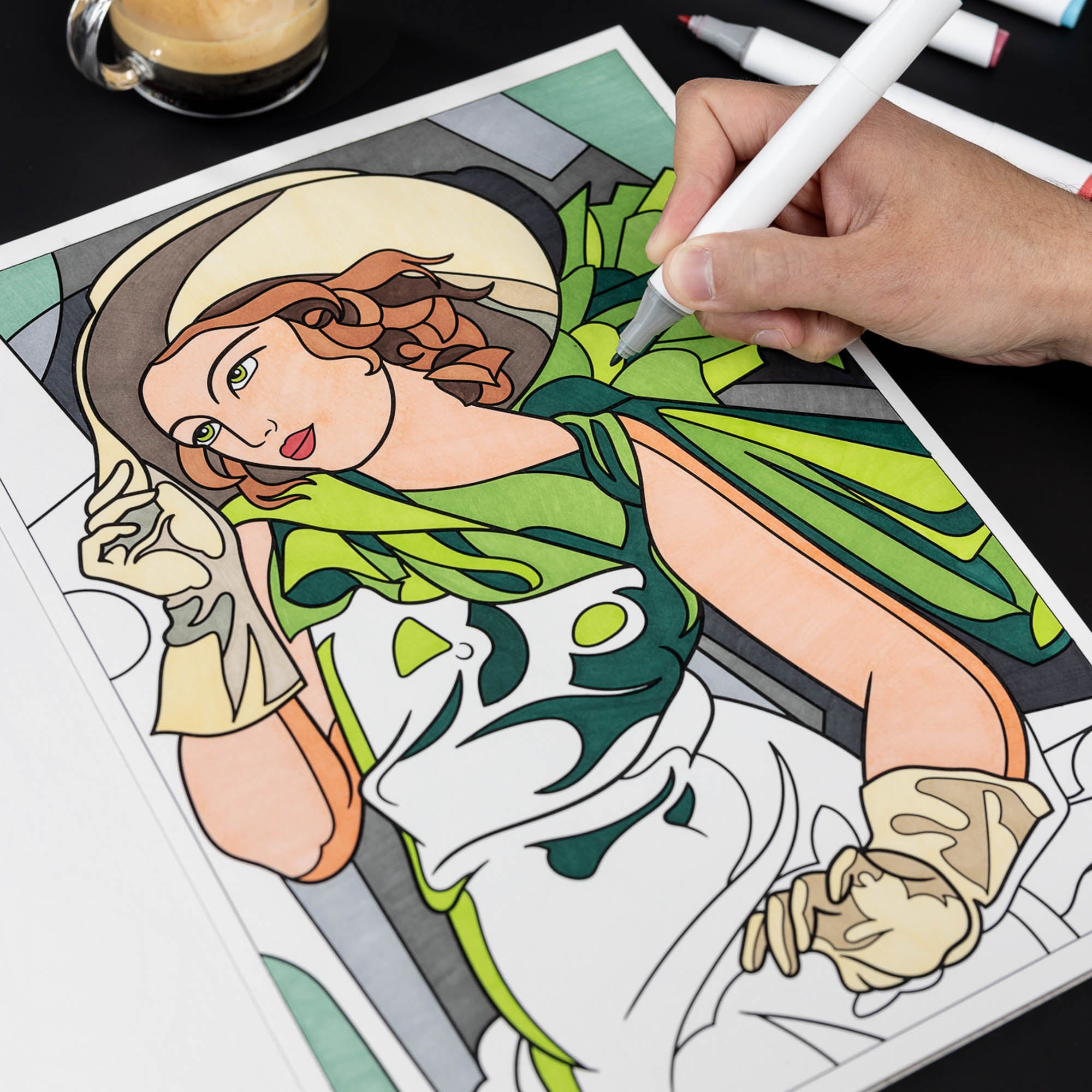 Artistic Inspirations: Colouring Book of Women in Art