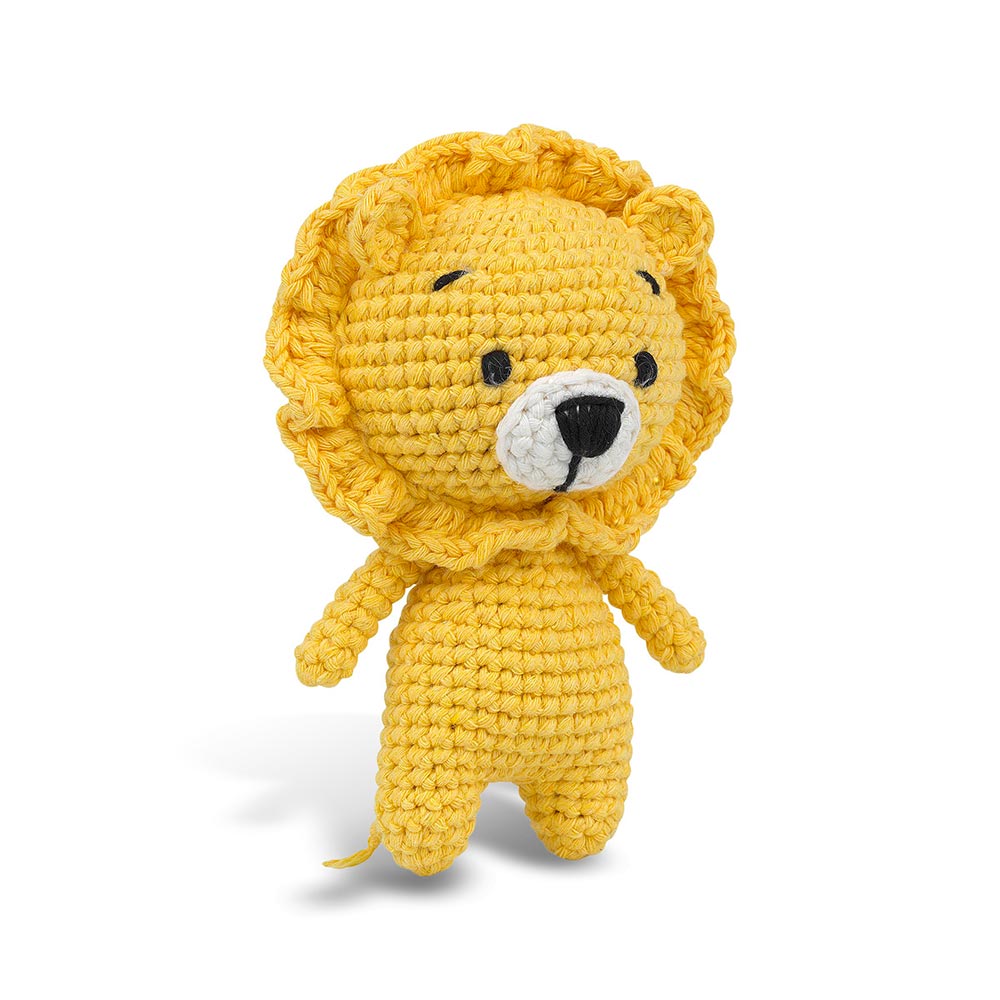 Amigurumi Crochet Kit - Adorable Leo the Lion