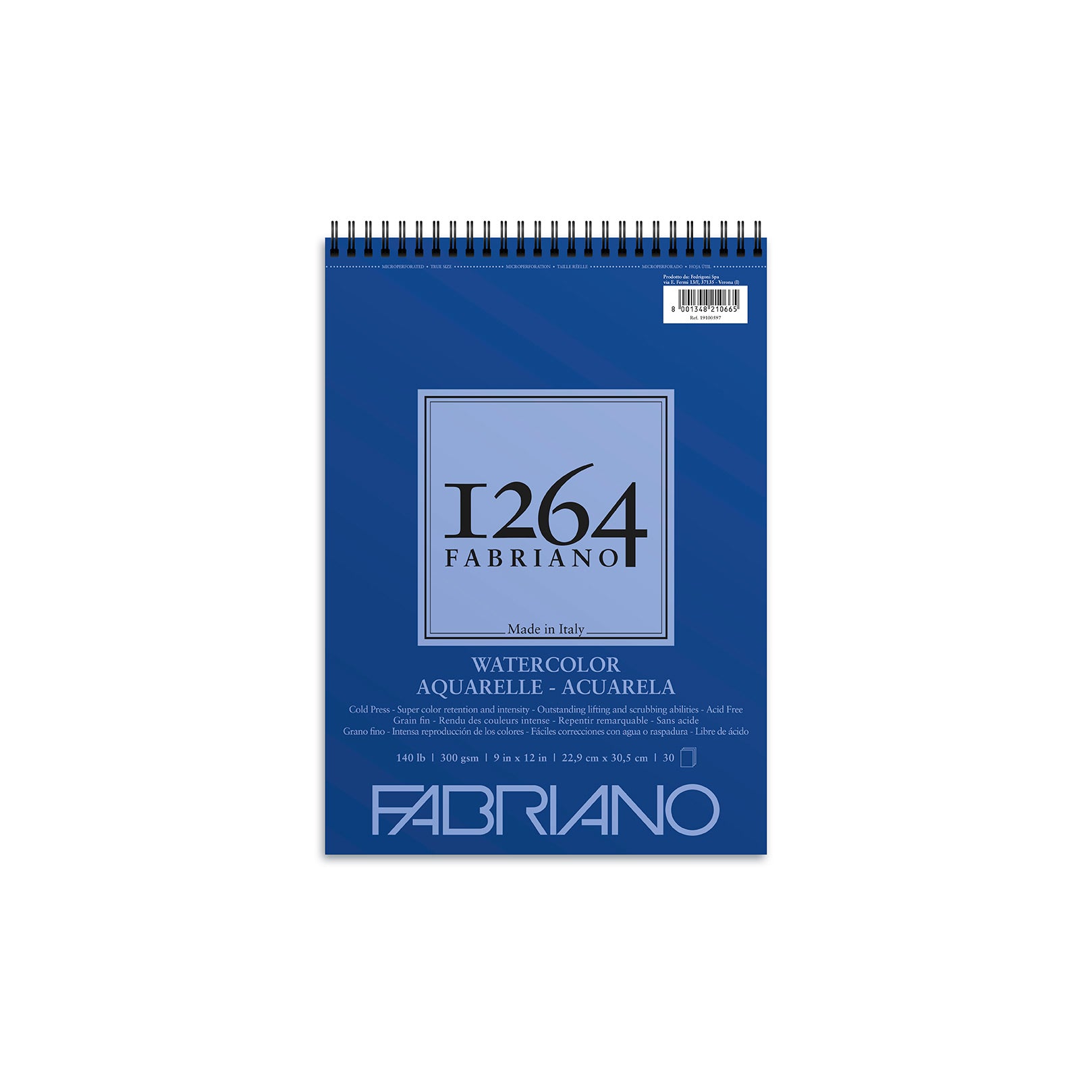 Fabriano 1264 Premium Watercolour Pad