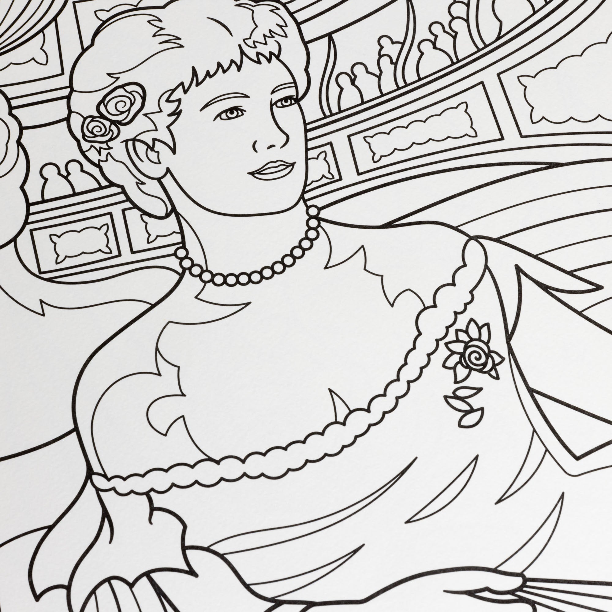Artistic Inspirations: Colouring Book of Women in Art