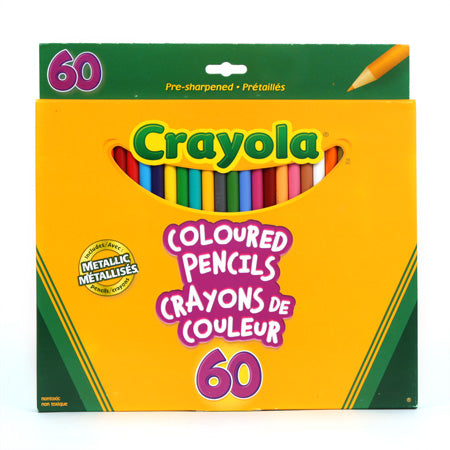 Crayola 60-Pack Coloured Pencils - Unleash Your Creativity!