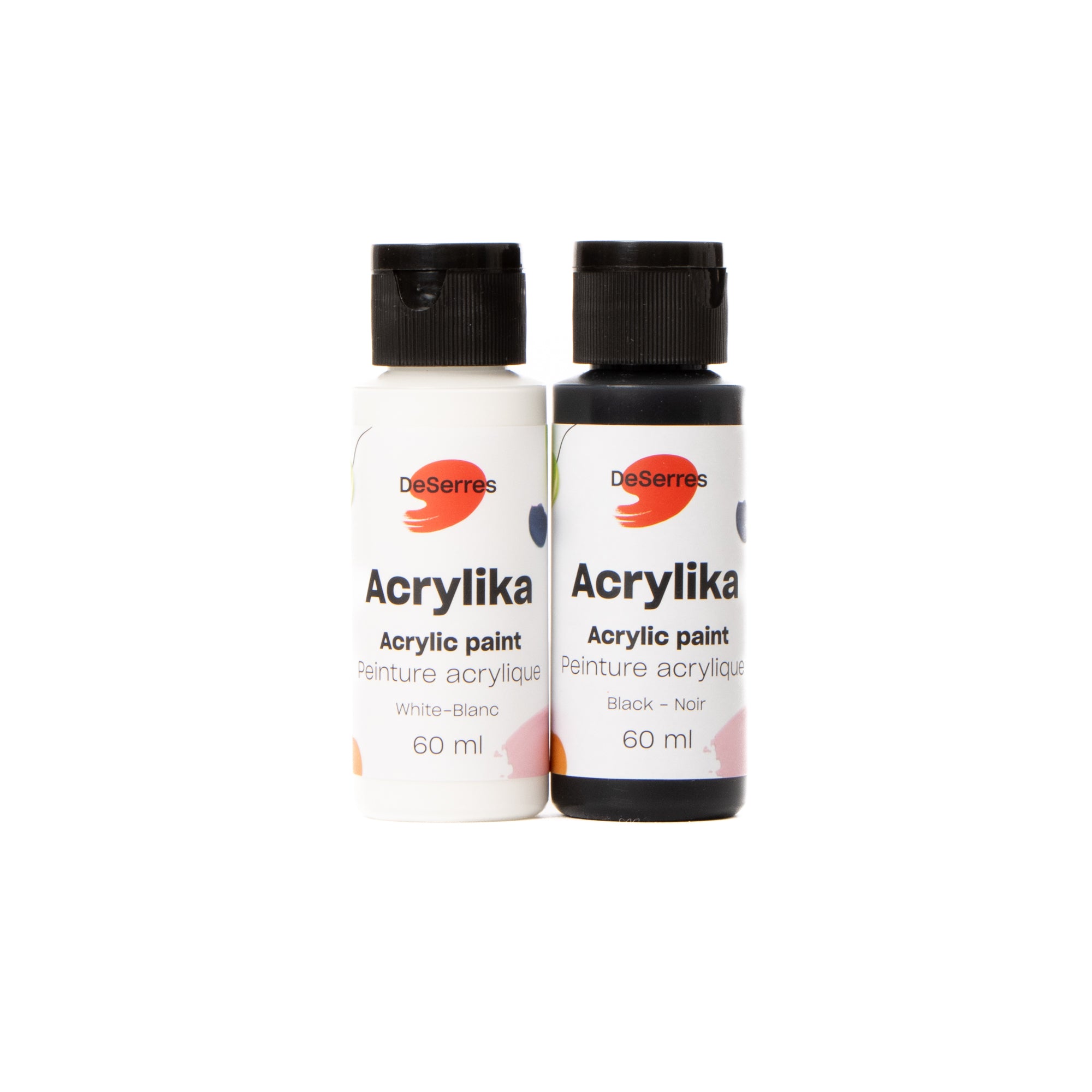 Amazing Acrylika Paint Kit - 6 Bottles of 60 ml Each