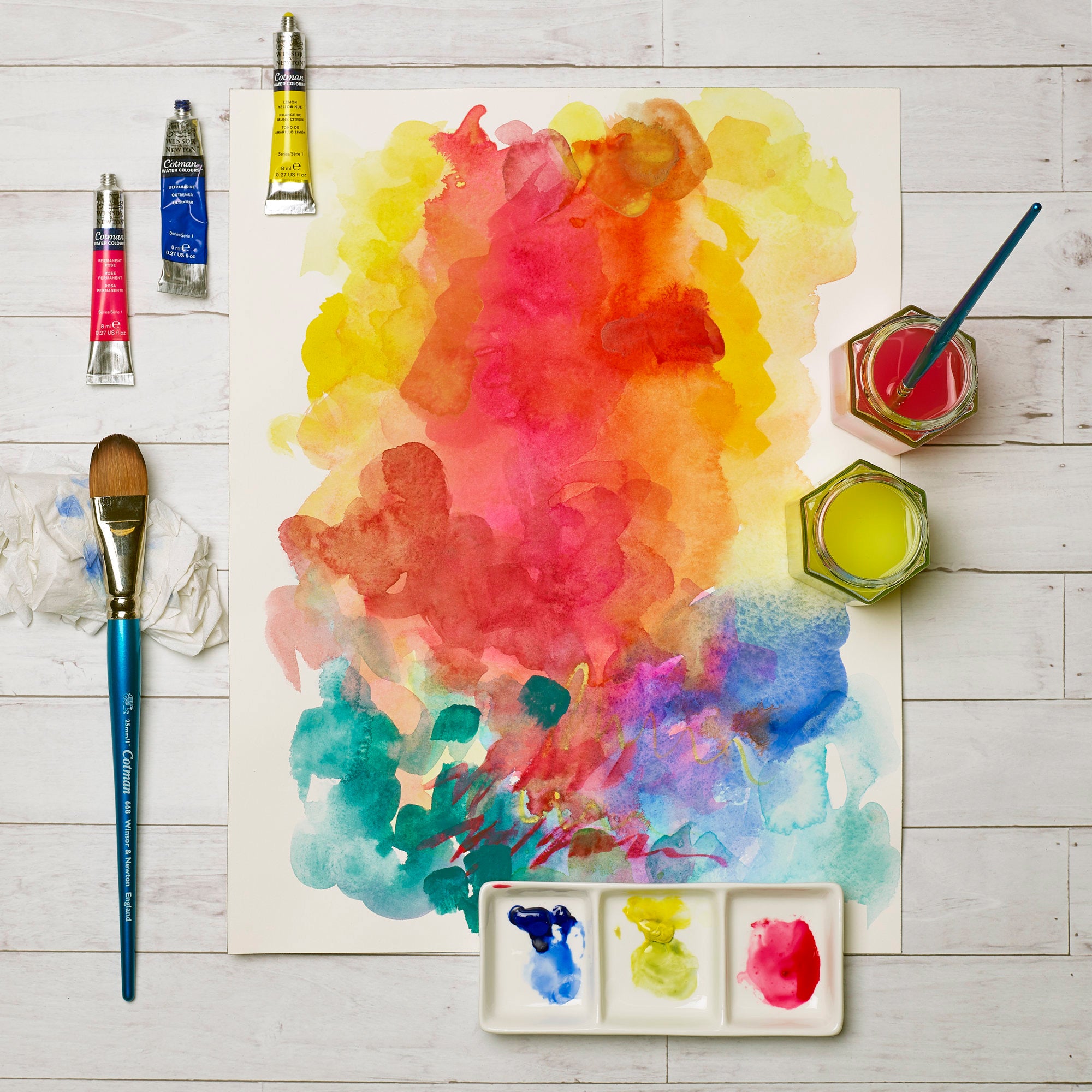 Cotman Watercolour: 21 ml Emerald - A Stunning Painting Essential!