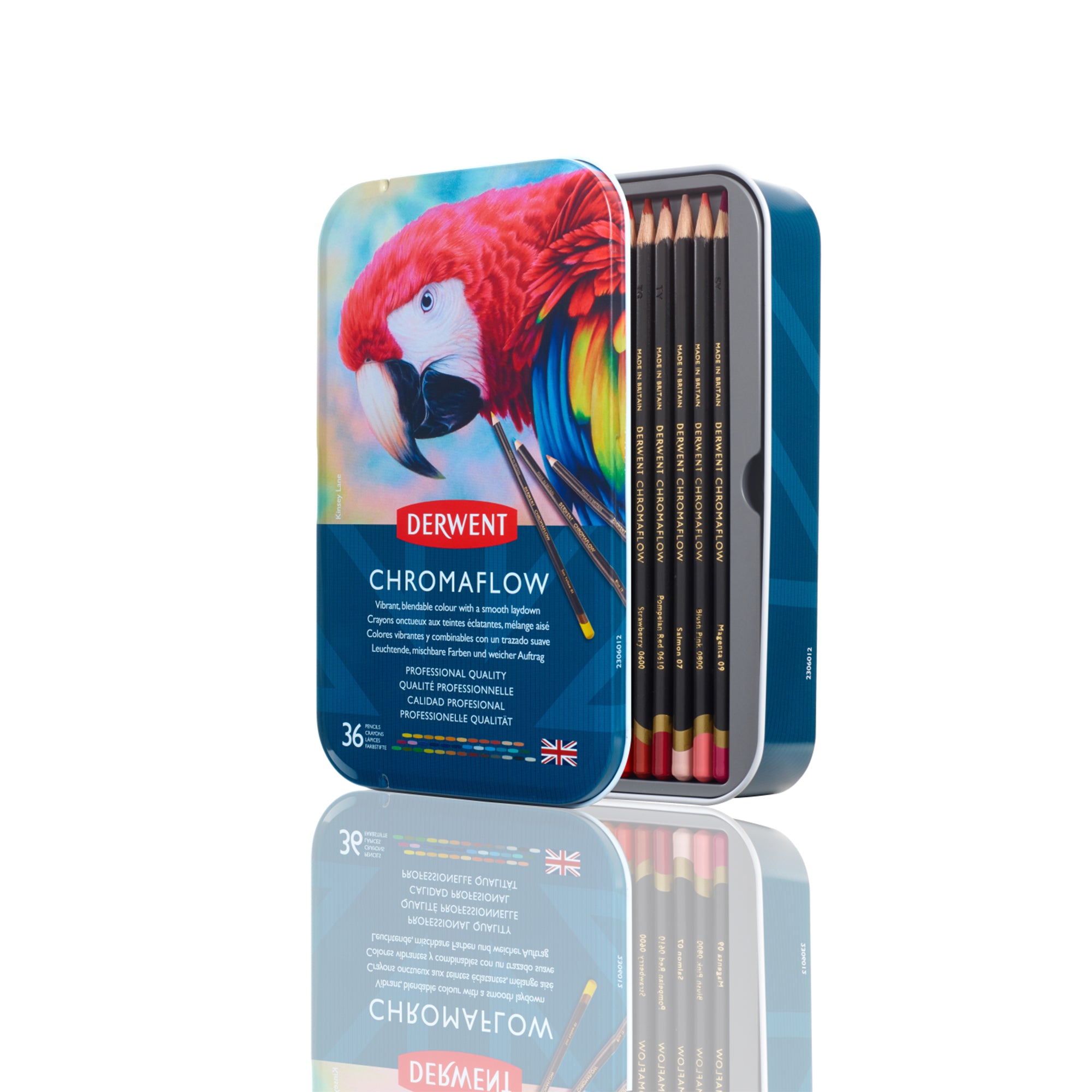 36-Piece Chromaflow Colorful Pencils Set