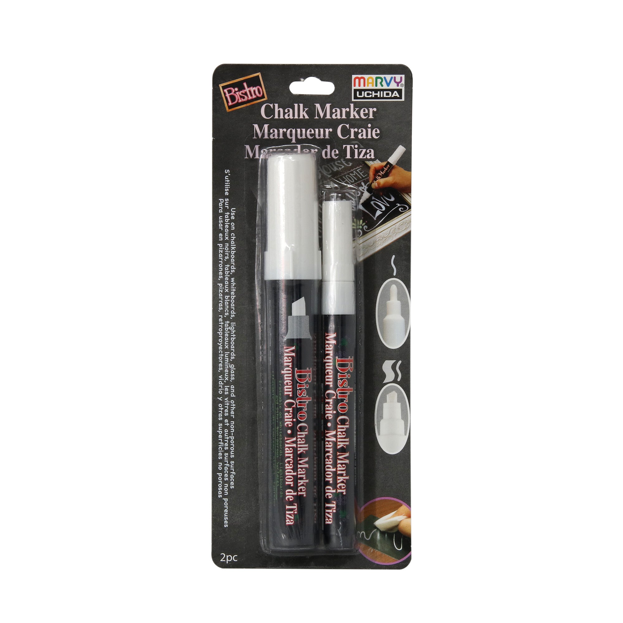 Get Your 2-Pack of Stunning White Chalk Markers Now!