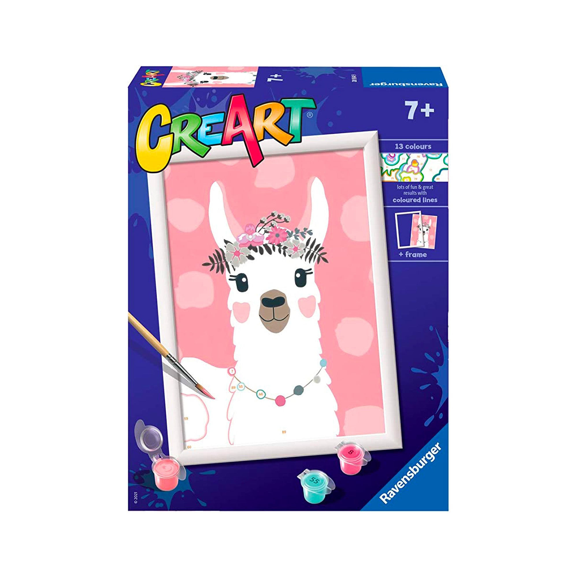 CreArt Kids 'No Drama Llama' Paint by Number Kit - Unleash Creativity!