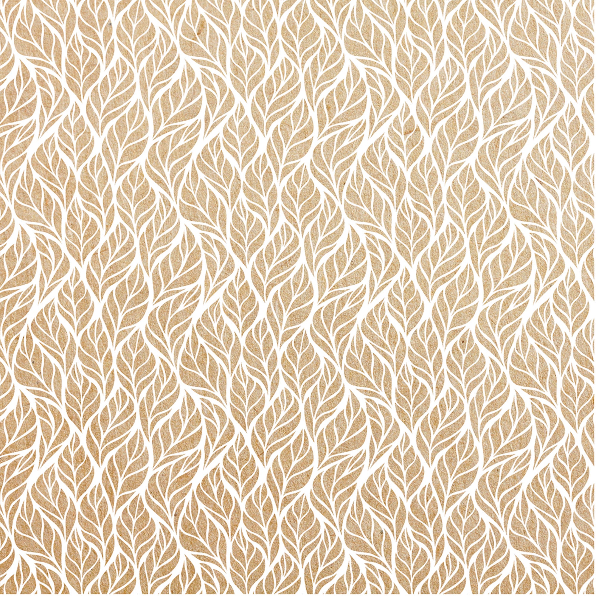 Enchanting Floral Kraft A4 Printer Paper Pad