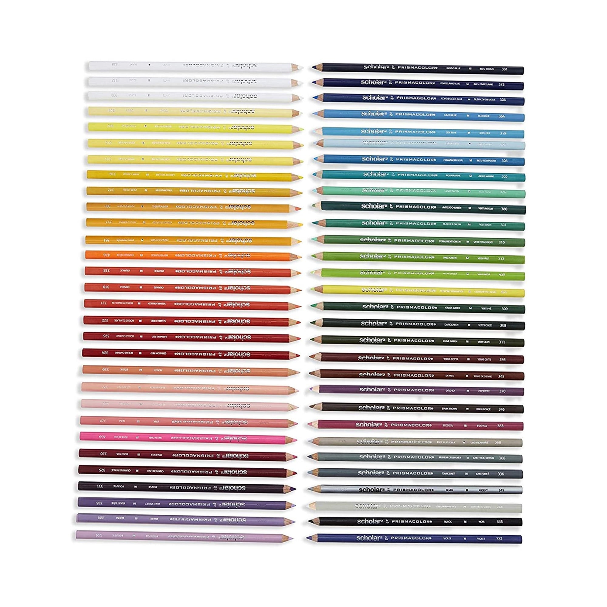 Prismacolor Scholar 60-Pack Assorted Coloured Pencils