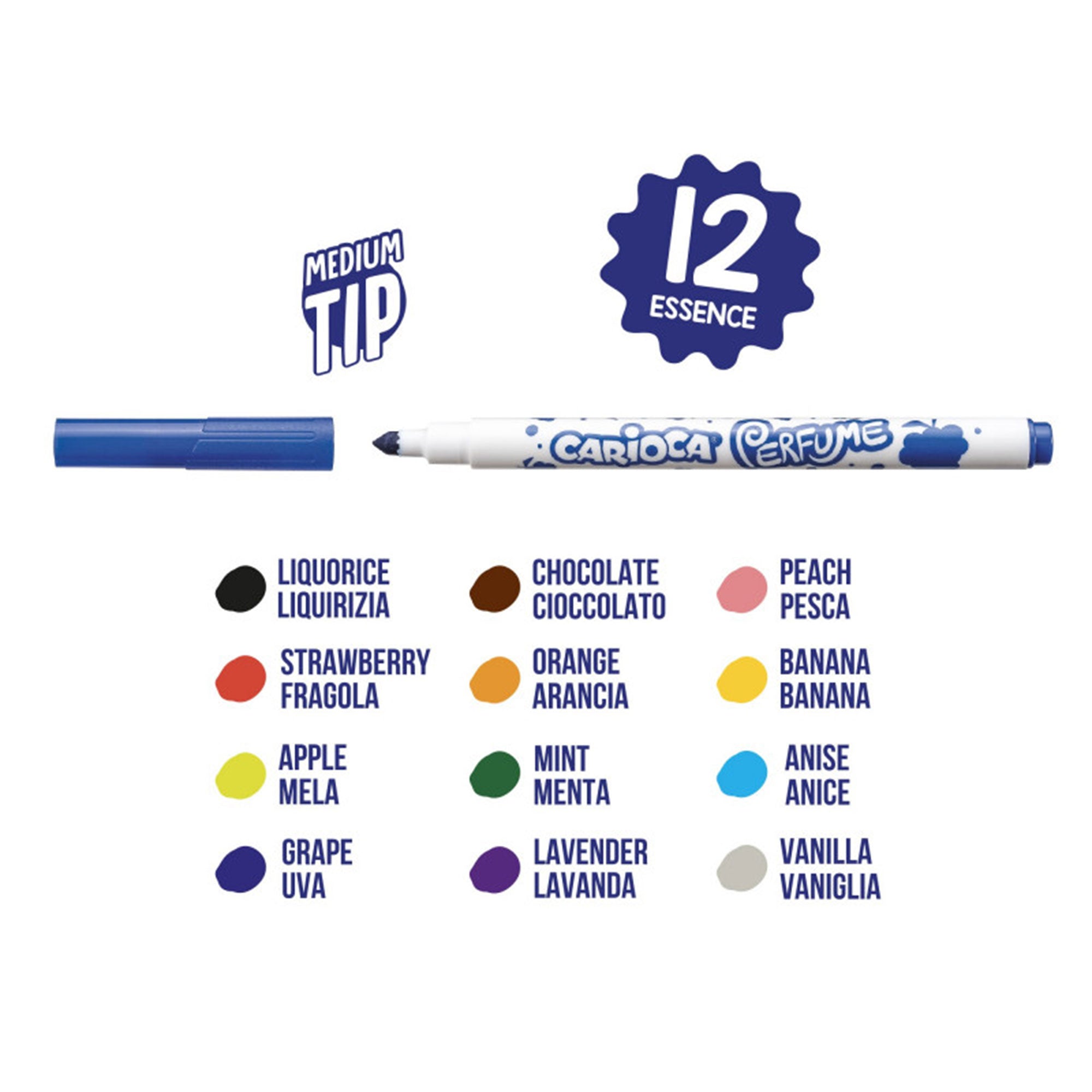 12-Pack Scented Xplosion Markers - A Fragrant Creative Blast!