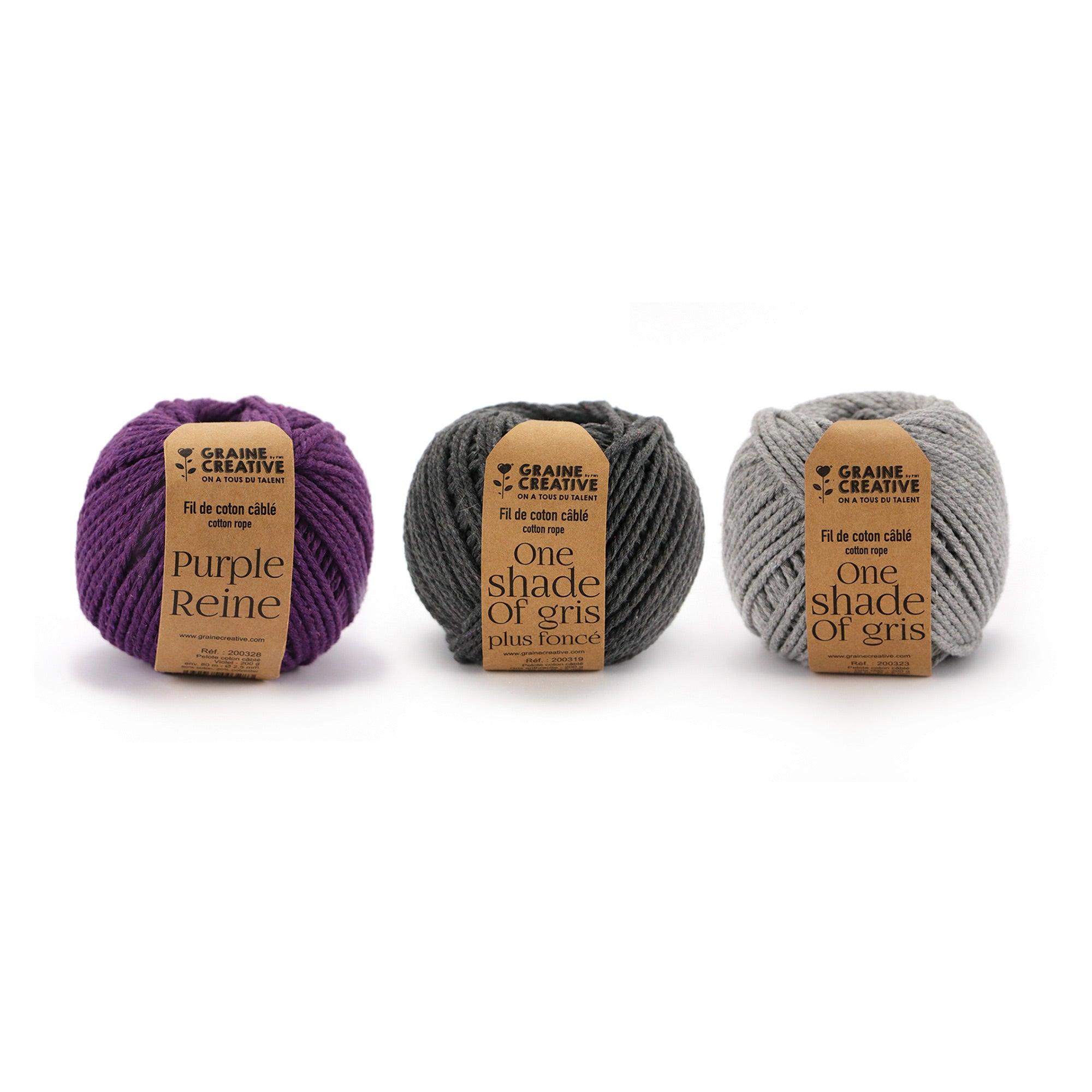 Gorgeous Charcoal Grey Cotton Rope - Grab Yours Now!